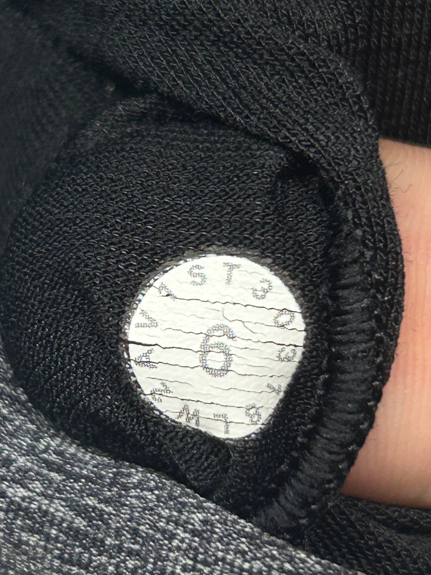 Lululemon Energy Bra Long Line Size 6 Heathered Black