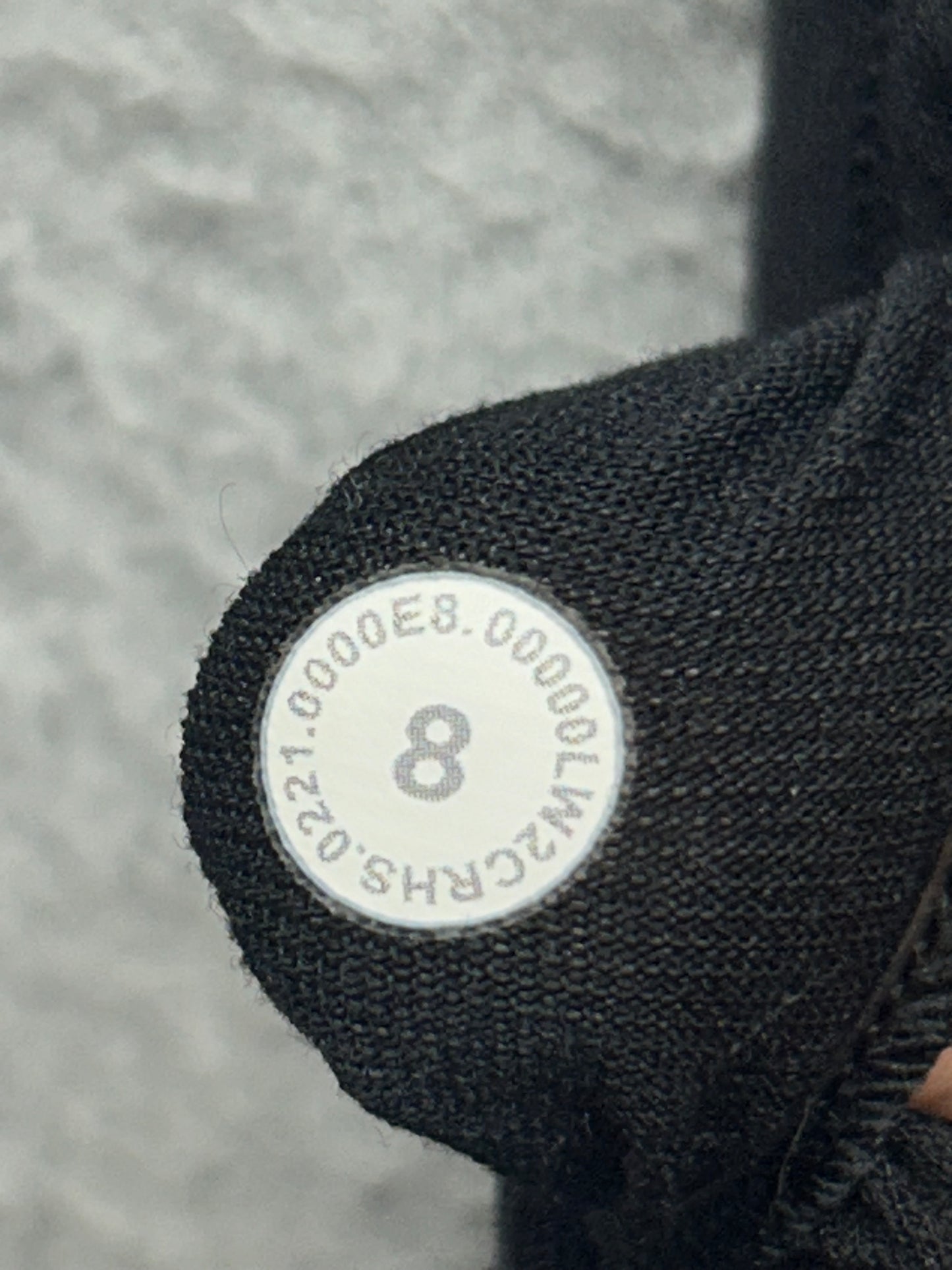 Lululemon Flow Y Bra Nulu Light Support, A–C Cups Size 8 Black