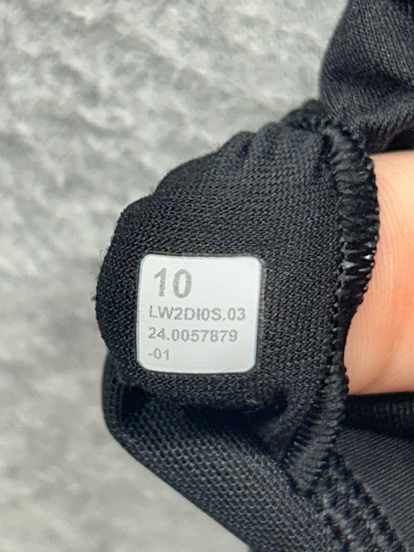Lululemon In Alignment Bra Light Support, D–G Cups Size 10 Black