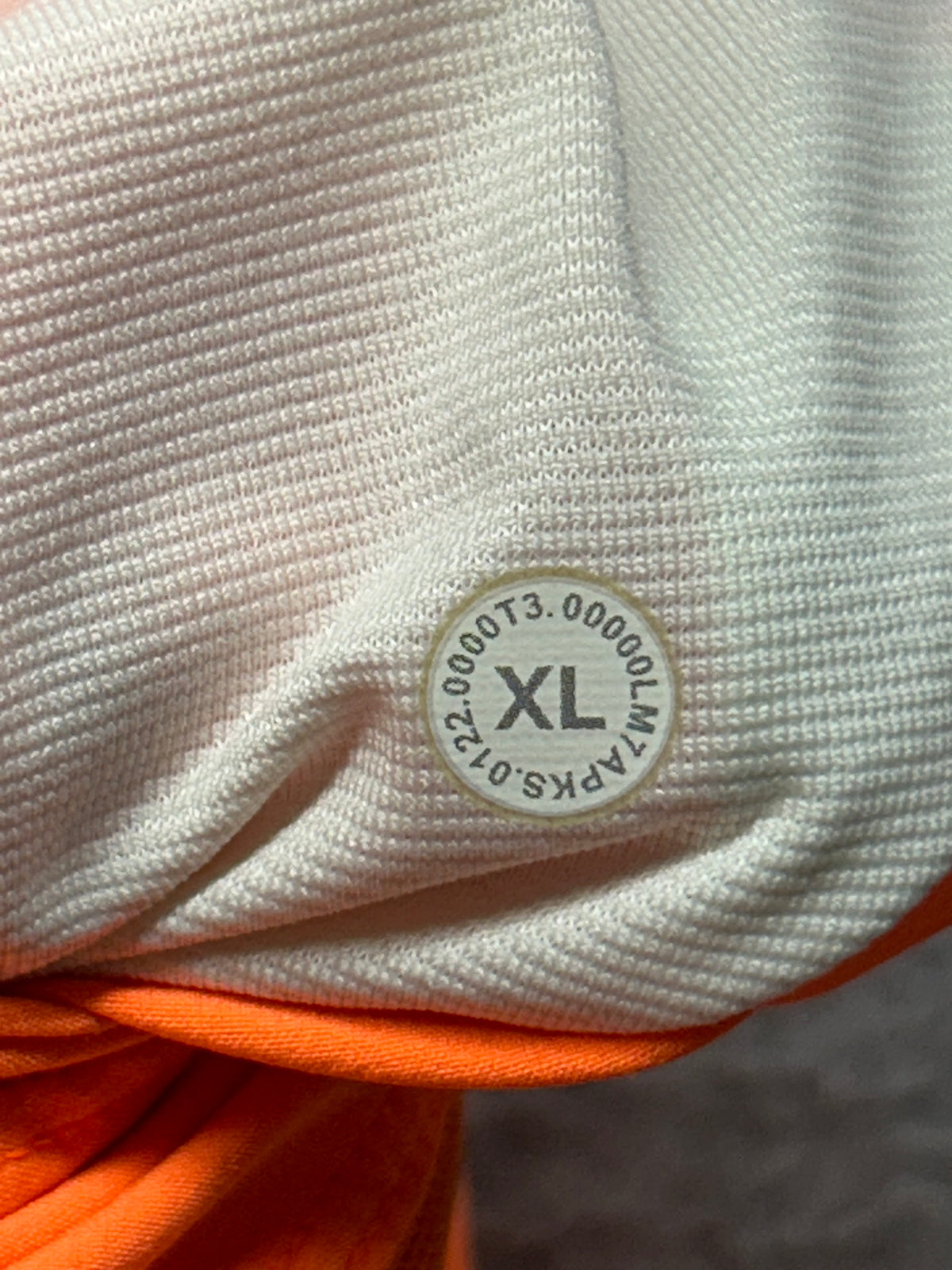 Lululemon Pace Breaker Lined Short 7" Size XL Orange