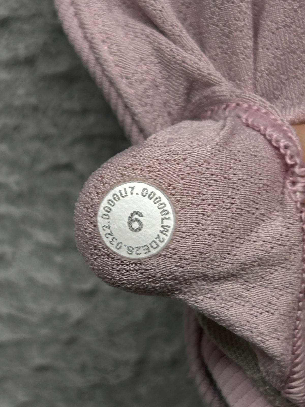 Lululemon Free to Be Ribbed Bra Size 6 Wild Light Support, A/B Cup - Faint Lavender