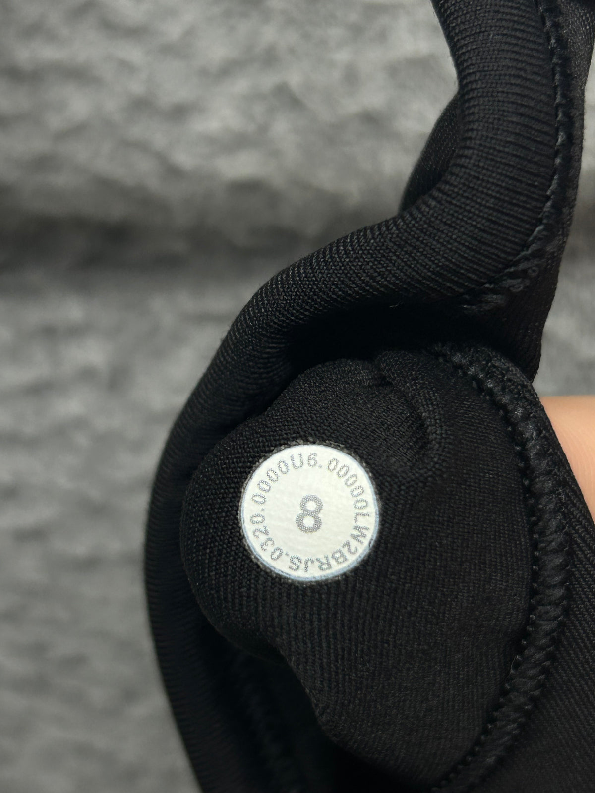 Lululemon Ebb to Street Bra C/D Cup Size 8 Black