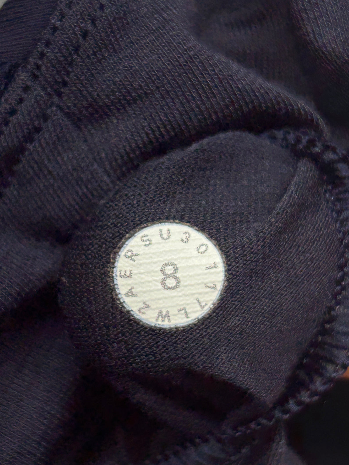 Lululemon Mind Over Miles Bra Size 8 Midnight Navy