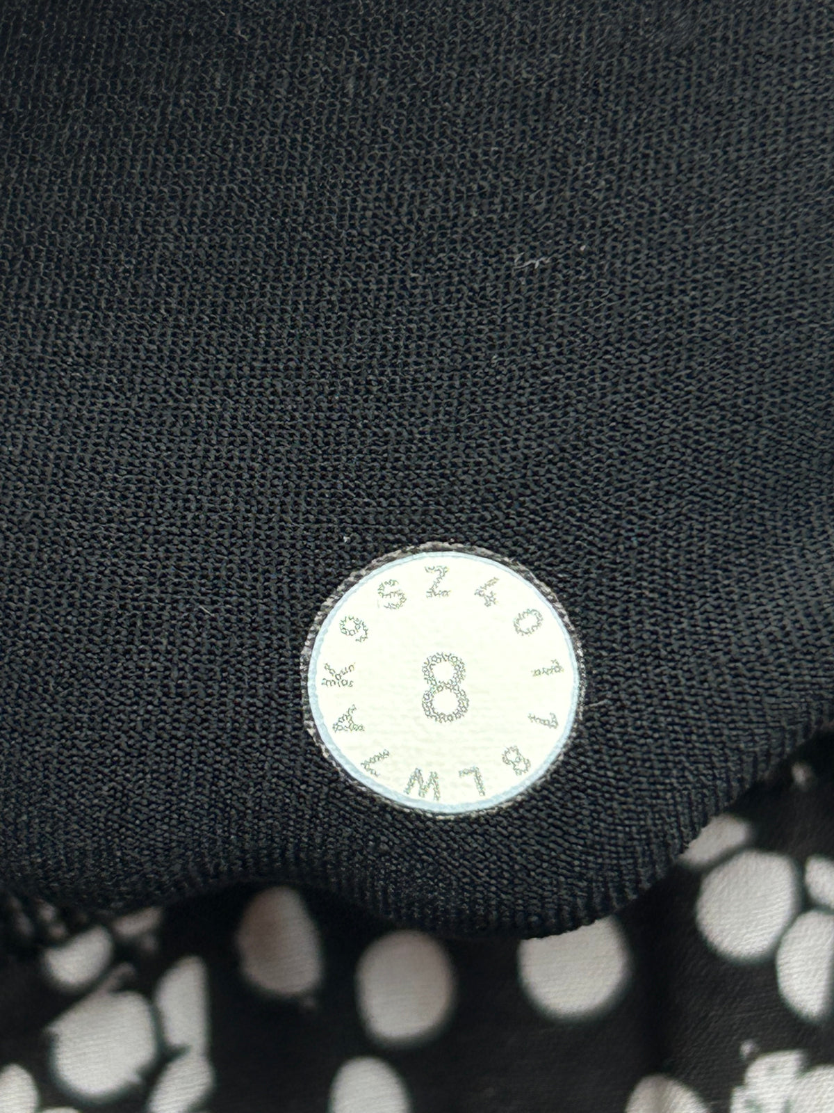 Lululemon Run Times Short II 4" Size 8 Chirasu Black / Chirakasu Alpine White