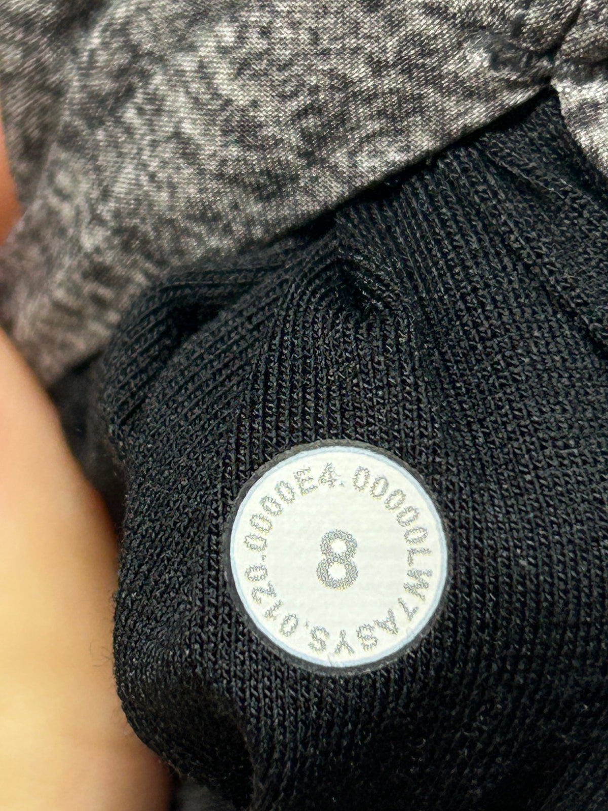 Lululemon Choose A Side Short 3" Size 8 Heather Lux Multi Black / Black