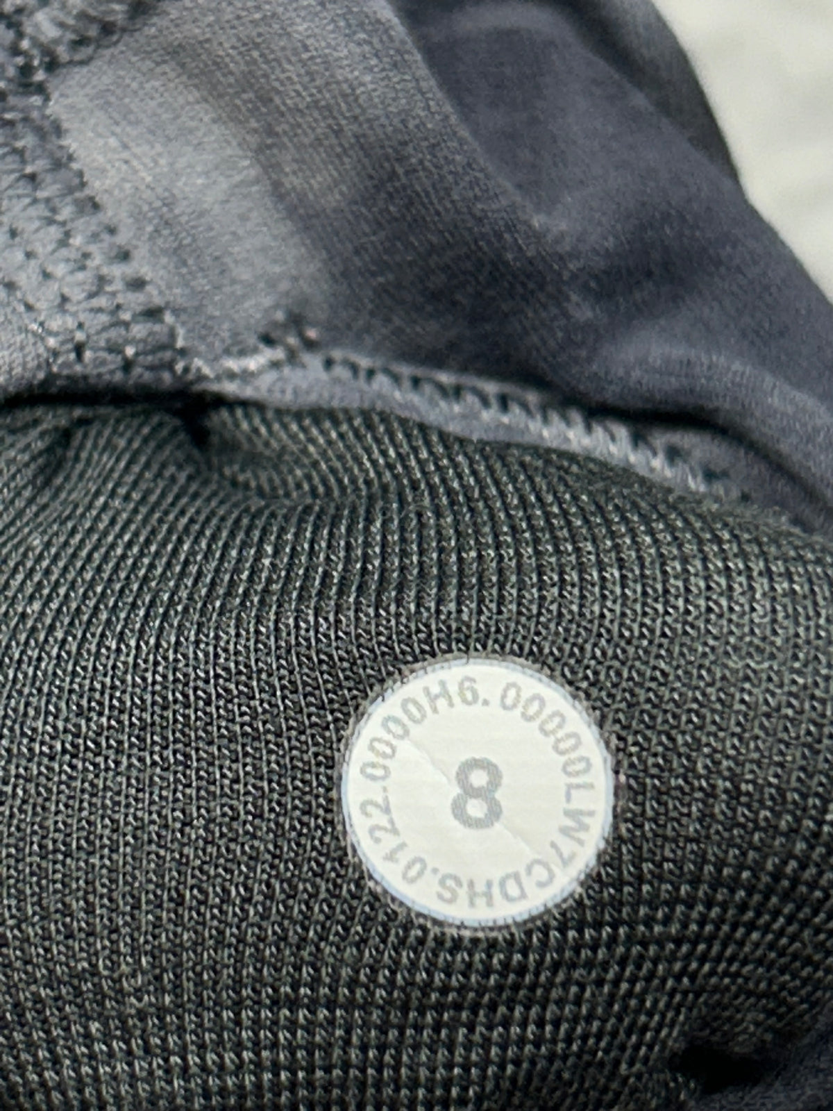 Lululemon Align High-Rise Short 6" Size 8 Diamond Dye Pitch Grey Graphite Grey