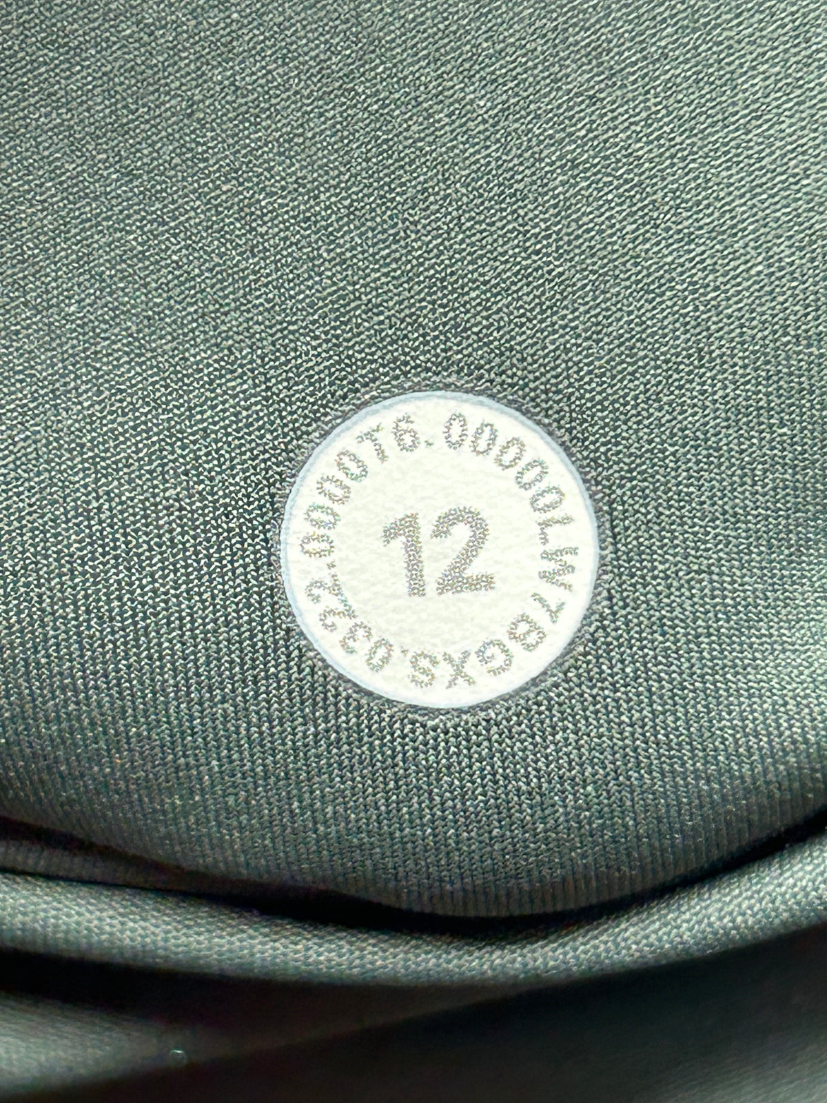 Lululemon Fast and Free High Rise Short 8" Size 12 Dark Olive