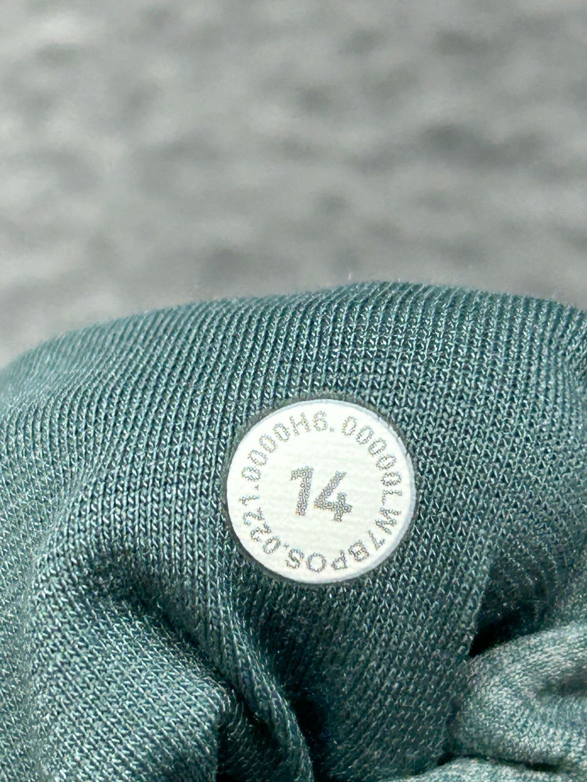 Lululemon Align Short 8" Size 14 Heathered Tidewater Teal