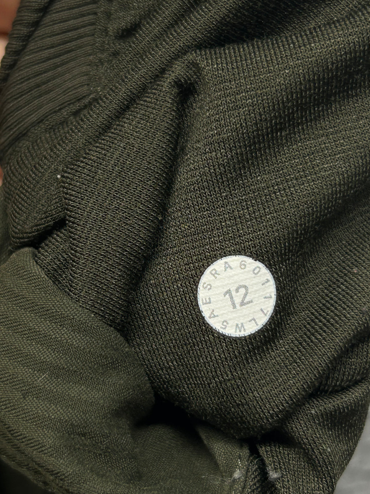 Lululemon Dance Studio Pant III (Regular) Unlined 32" Size 12 Dark Olive