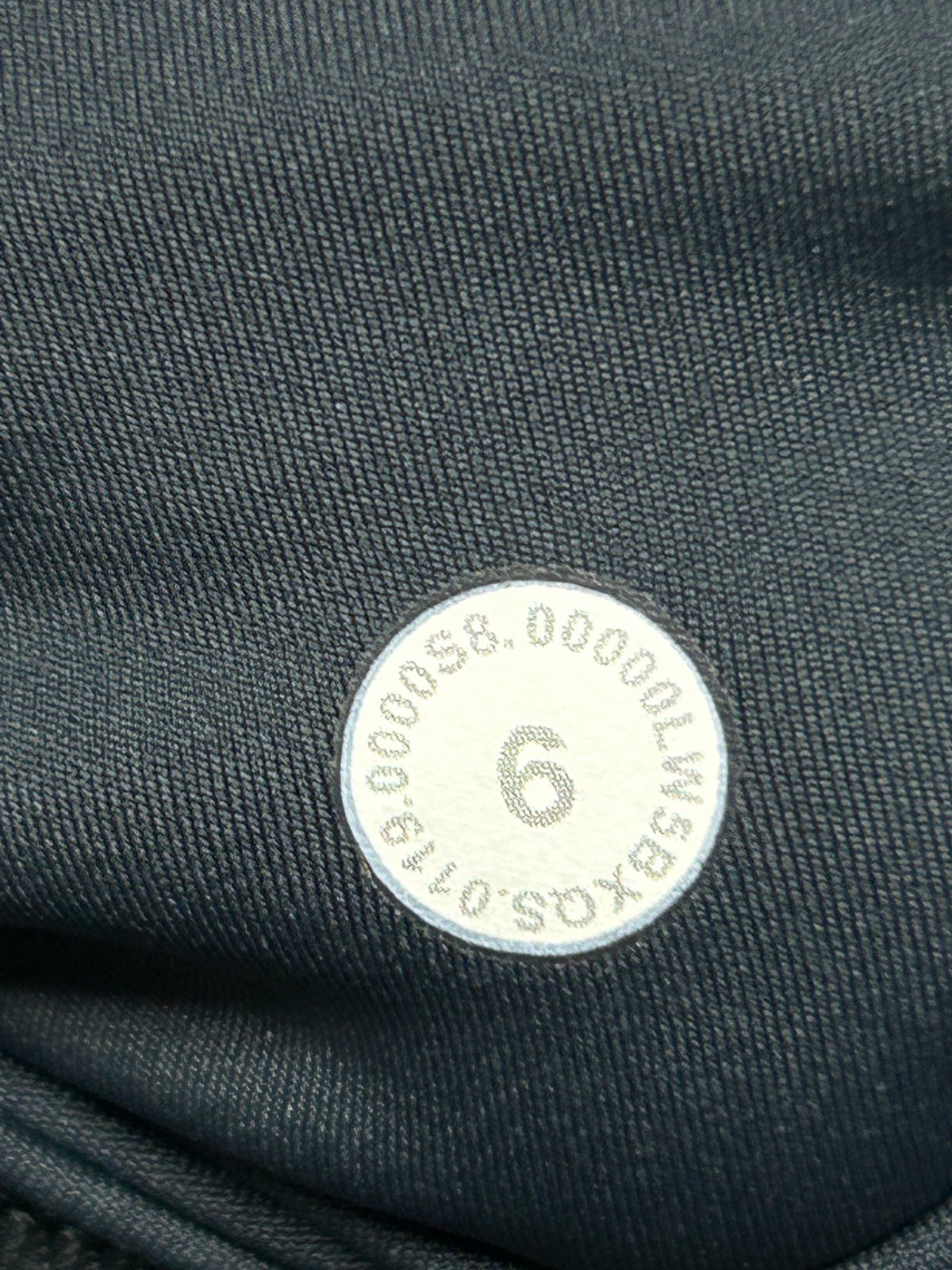 Lululemon Fast & Free 7/8 Tight II Non-Reflective Nulux 25" Size 6 Melanite