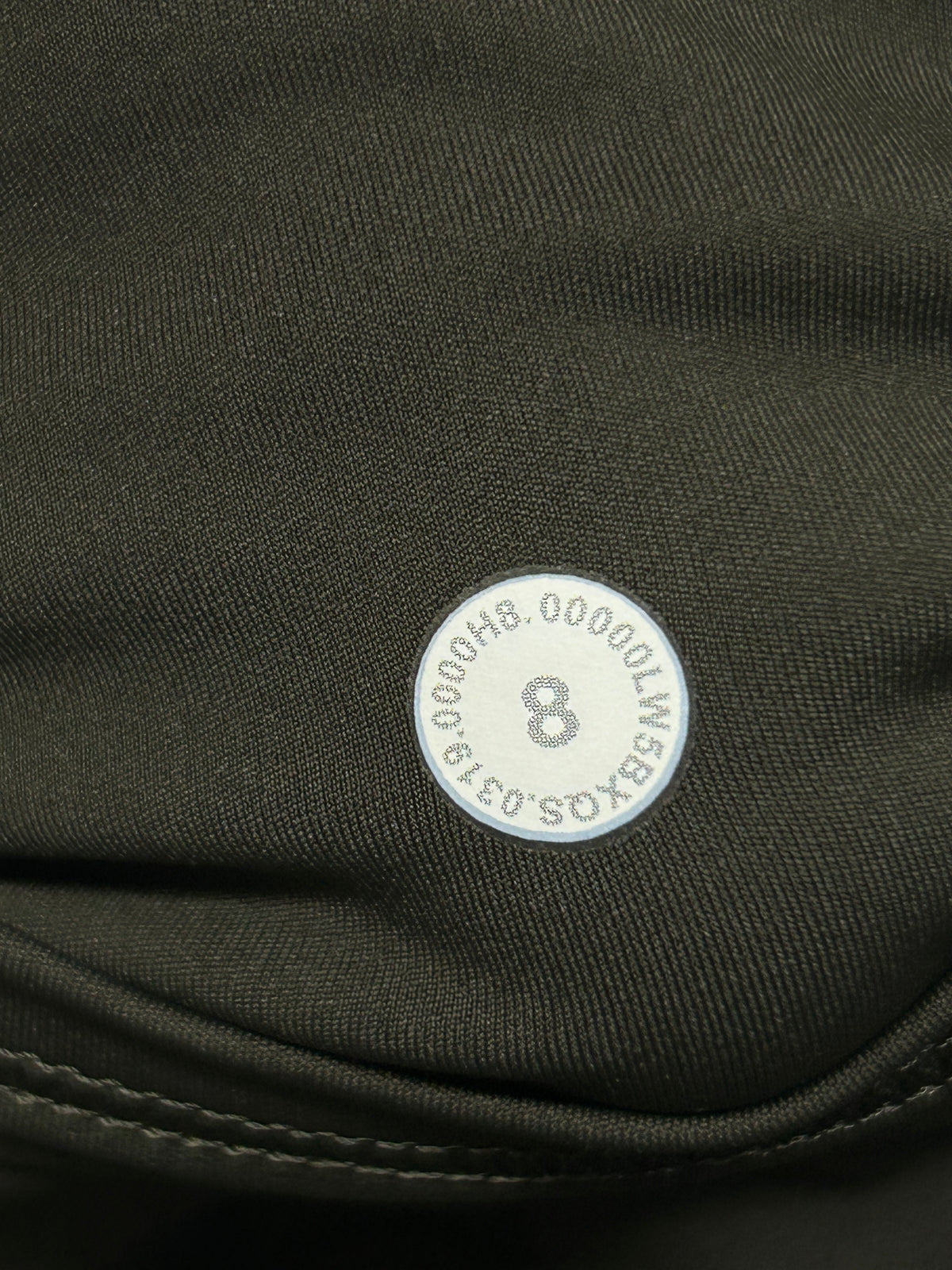 Lululemon Fast and Free Tight II 25" Non-Reflective Nulux Size 8 Dark Olive