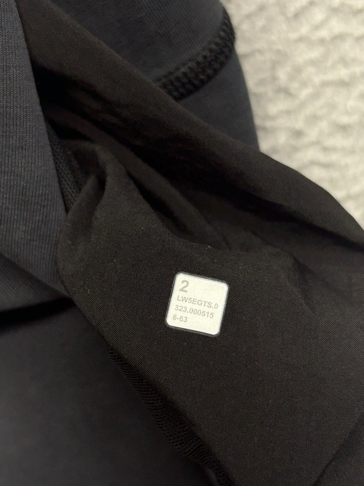 Lululemon Softstreme High-Rise Pant Size 2 Black