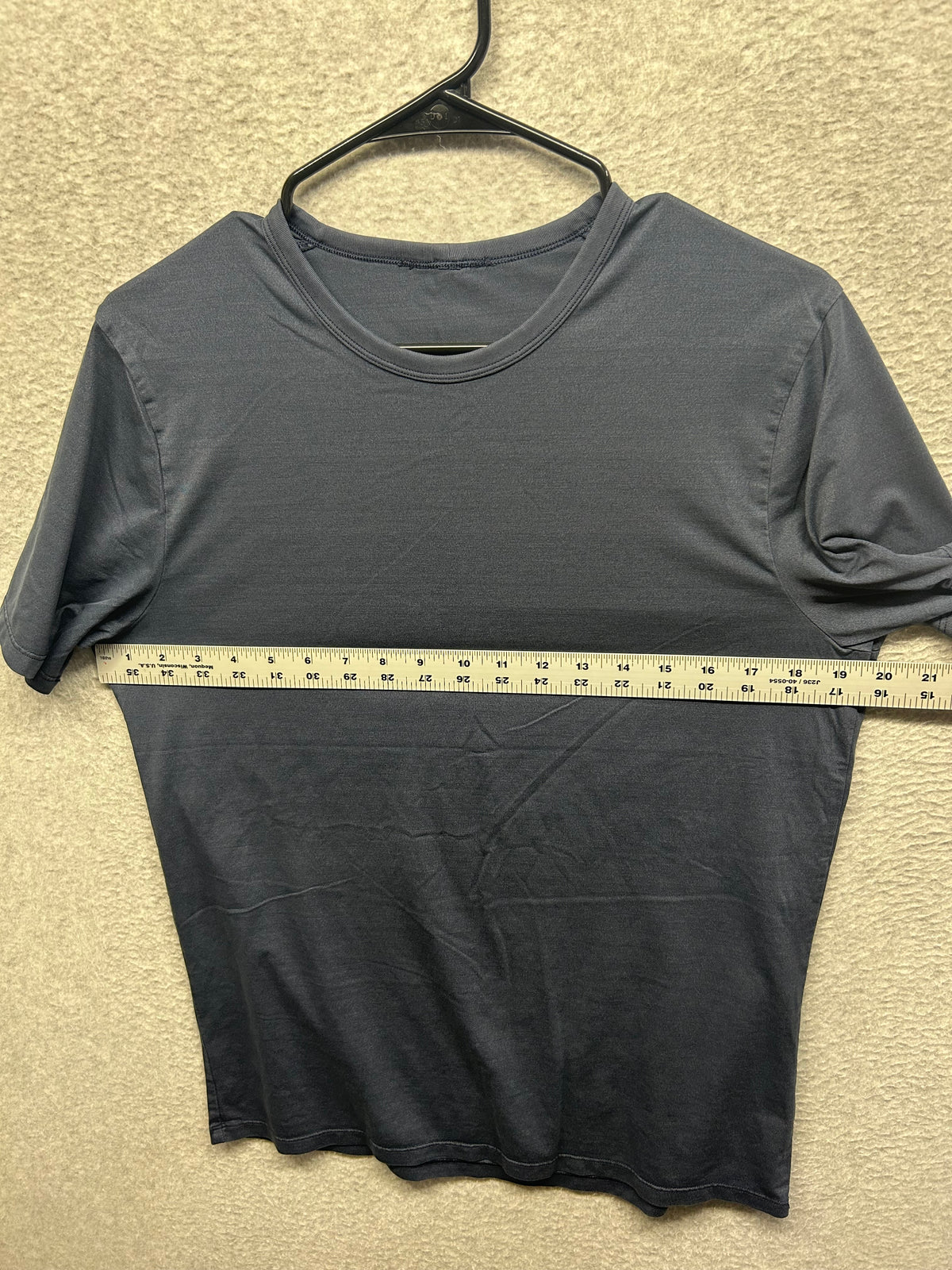 Lululemon The Fundamental T-Shirt Size Medium Iron Blue