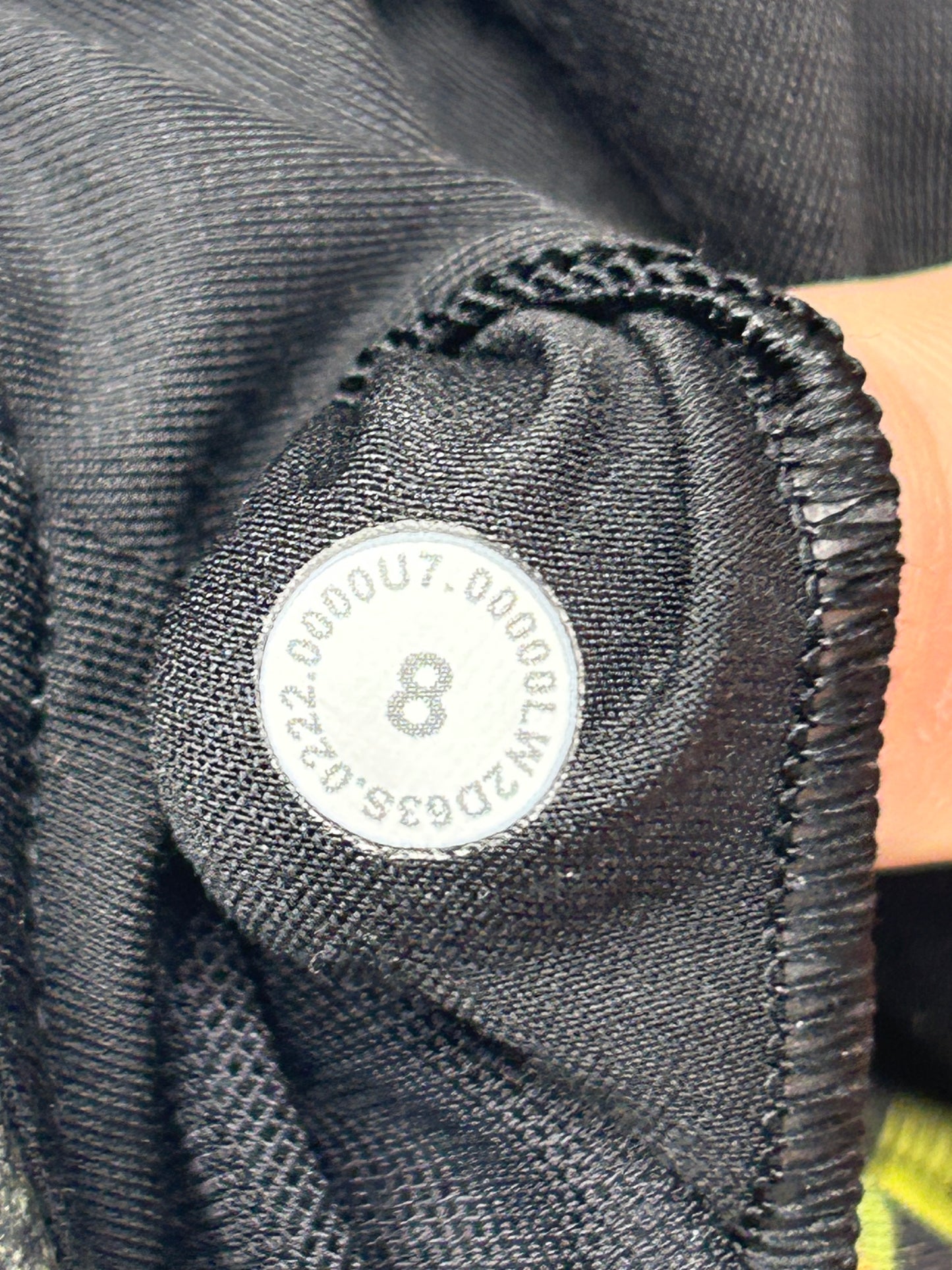 Lululemon Wunder Train Longline Bra Size 8 Undertone Black Multi