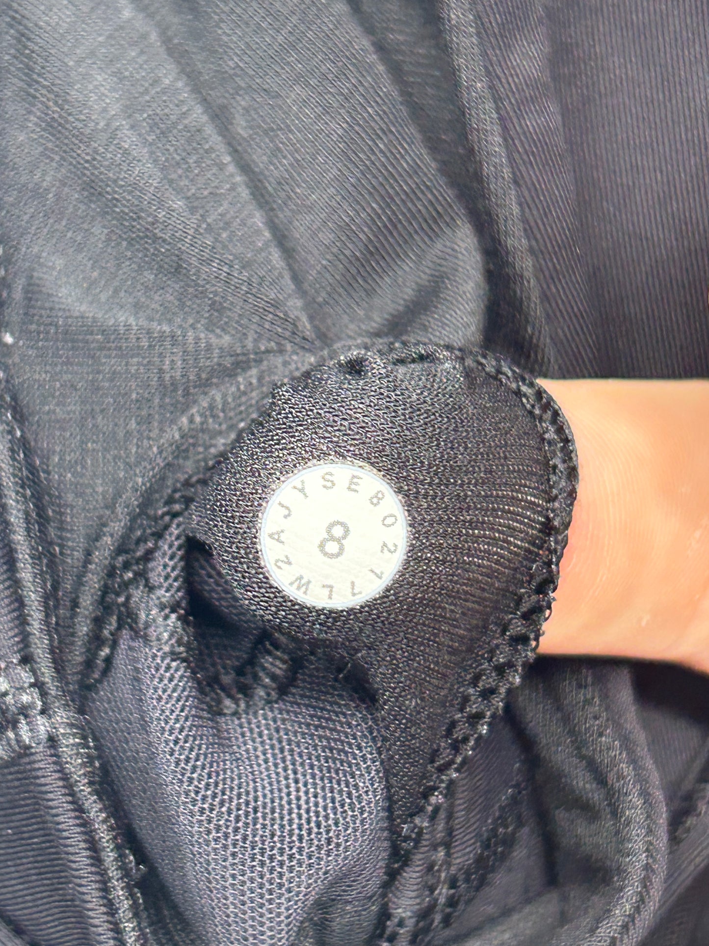 Lululemon Double Tap Bra II Size 8 Black