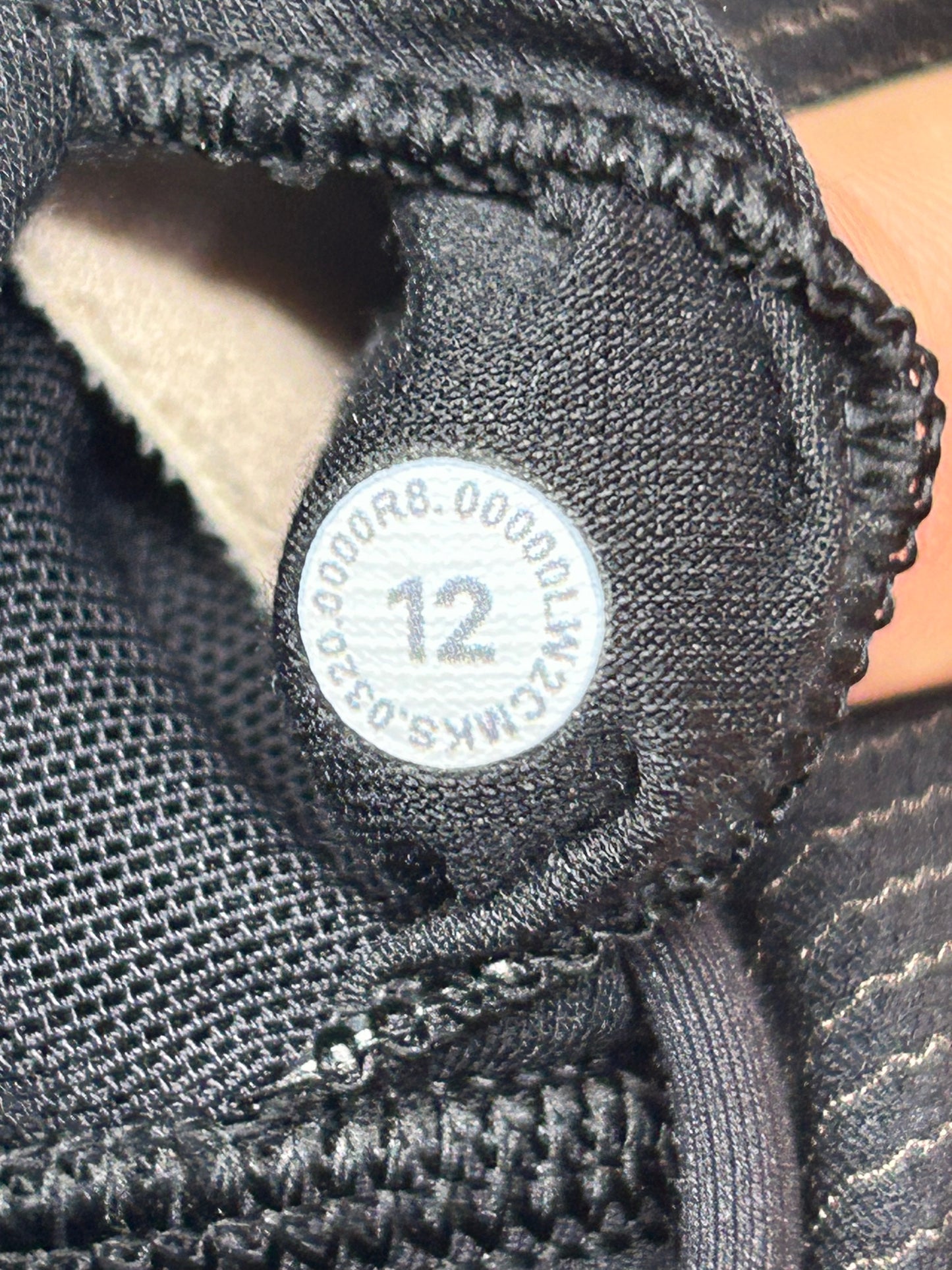 Lululemon High Neck Bra Size 12 Black