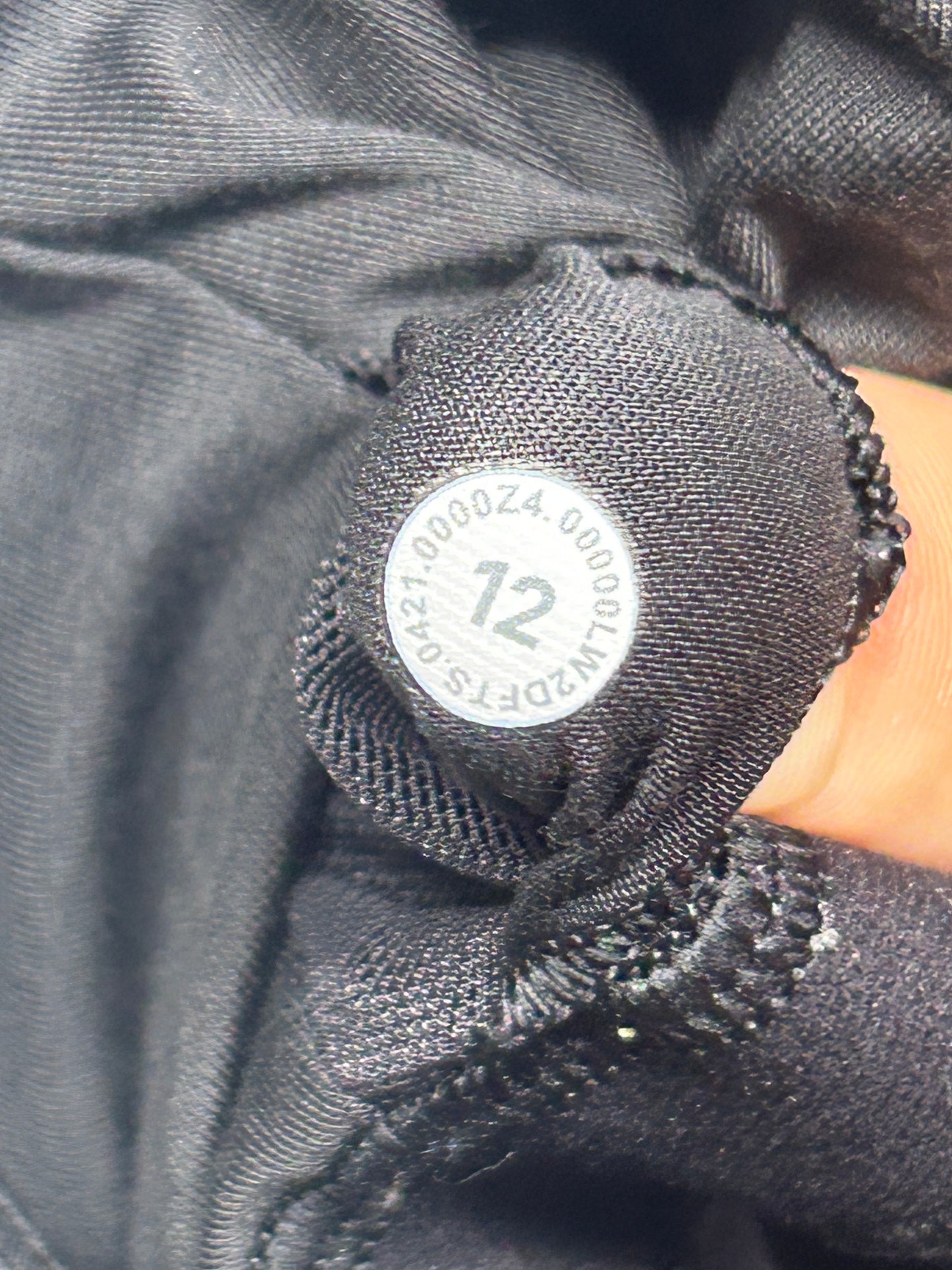 Lululemon Wunder Train Bra Foil Size 12 Shapeshifter Foil Black