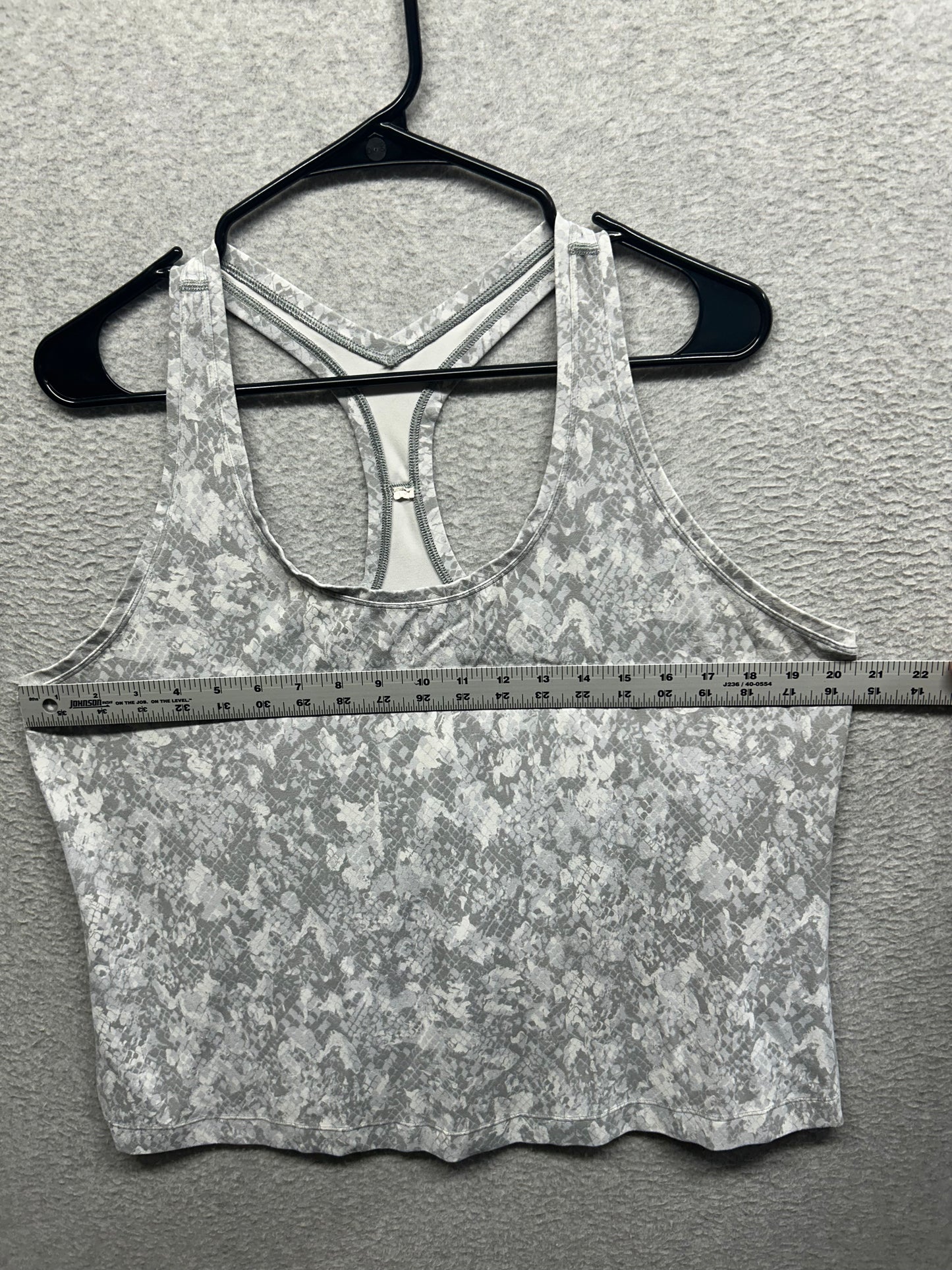Lululemon Cool Racerback Tank Top Size 14/16/18/20 Hideaway Camo Starlight Multi