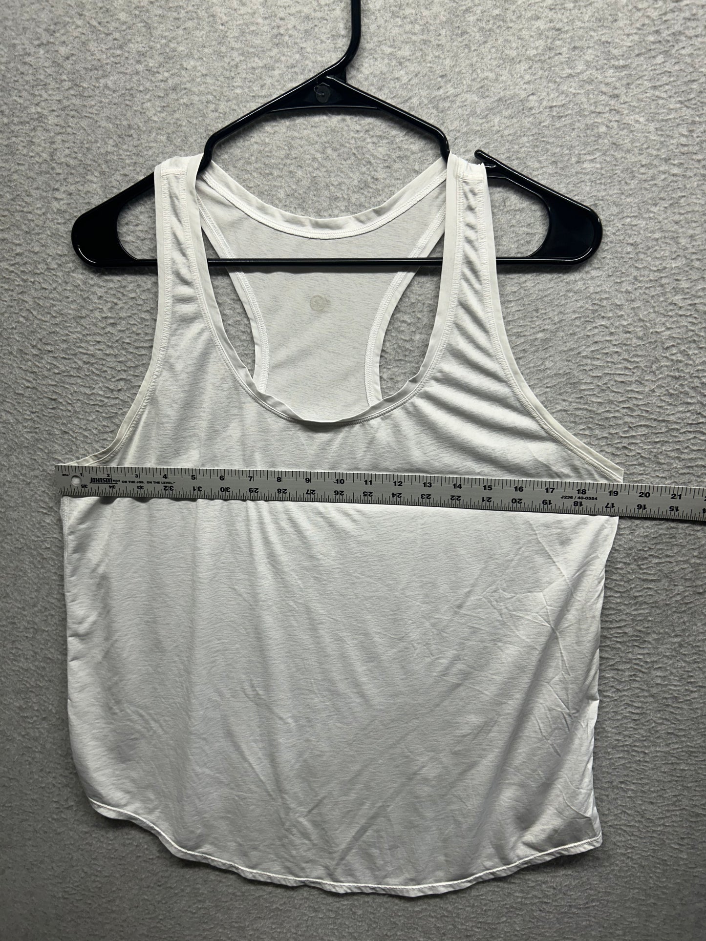 Lululemon Lightweight Flow Tank Top Size 12 White