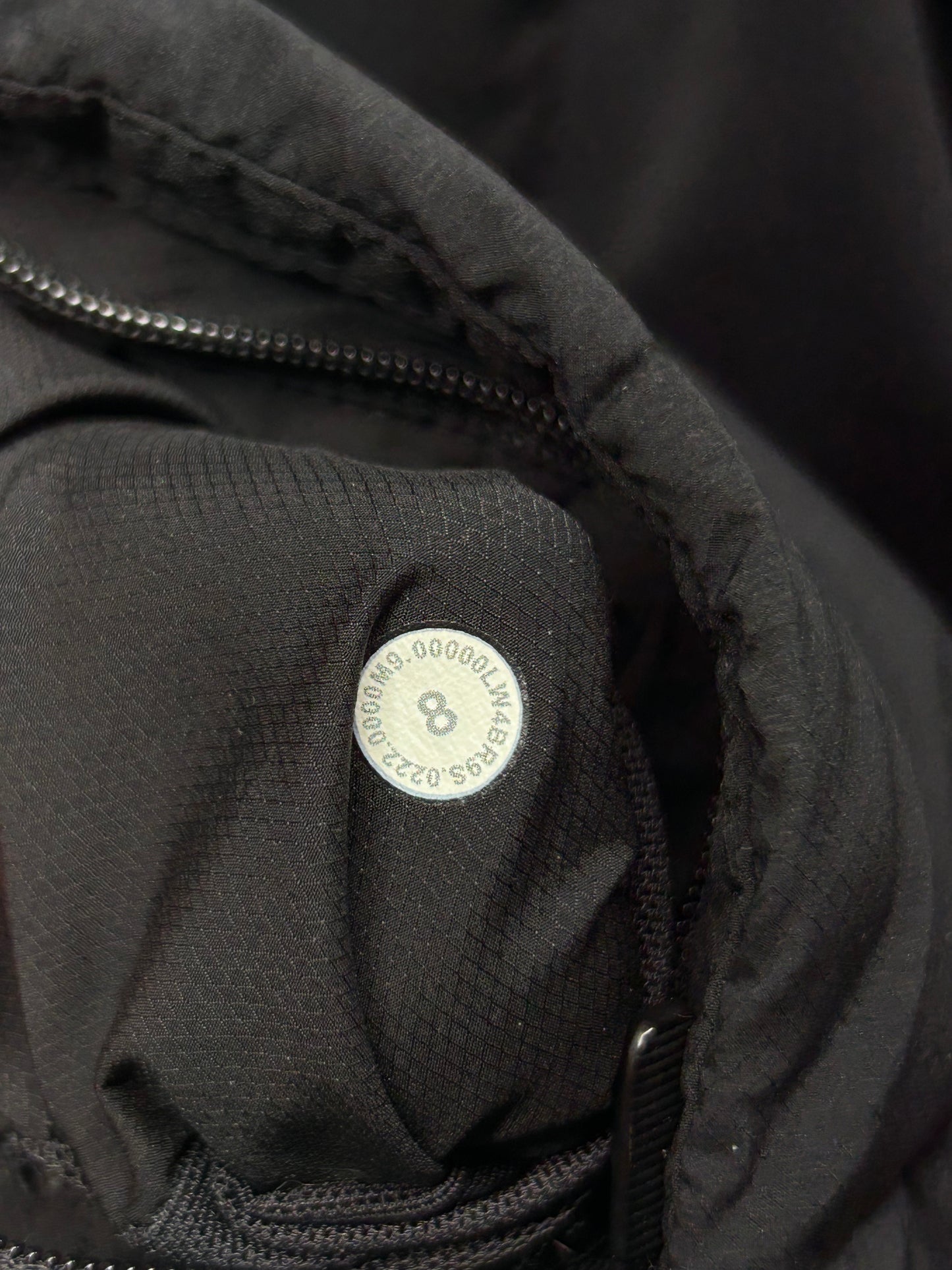 Lululemon Down & Around Jacket Size 8 Black