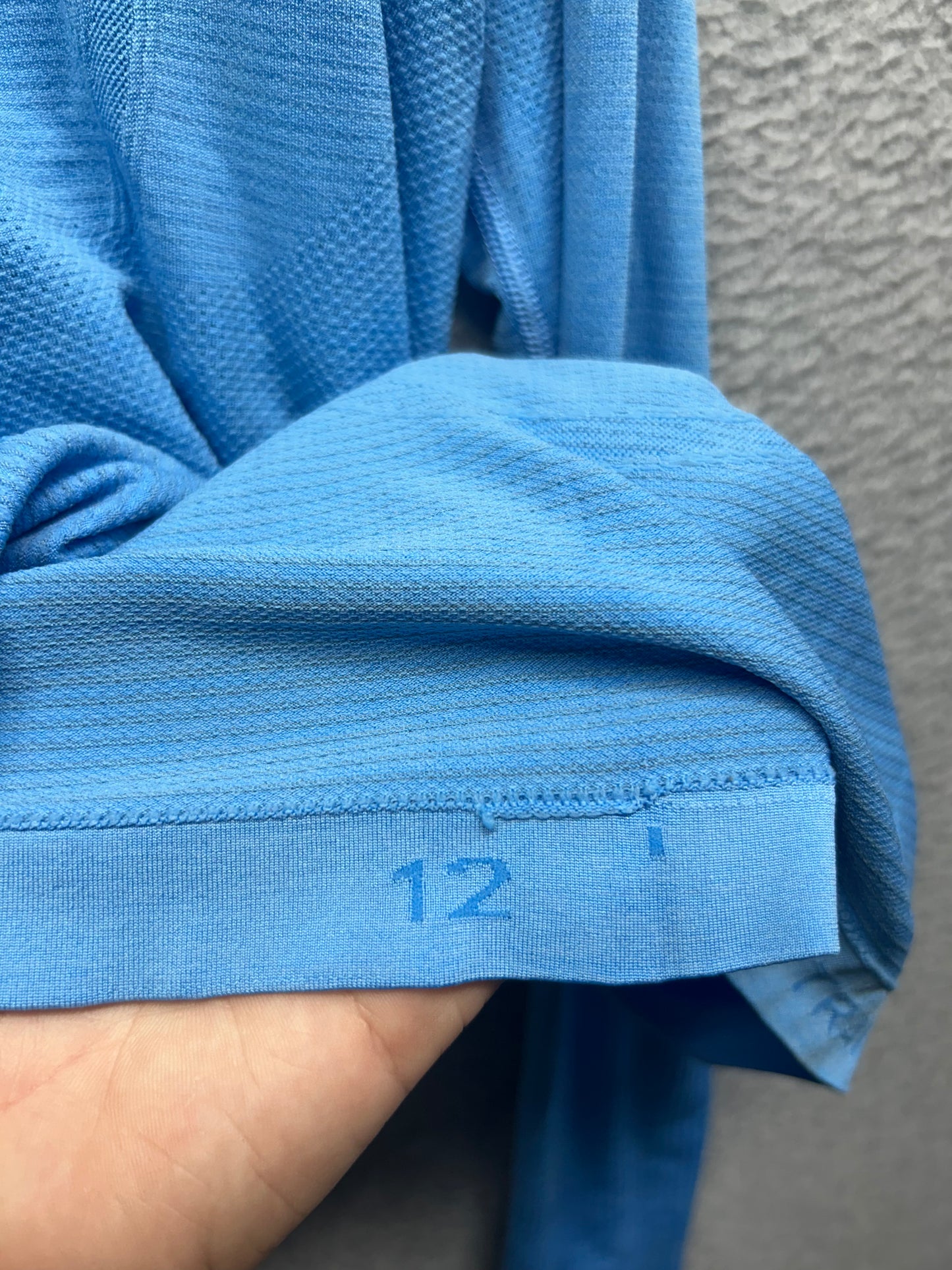 Lululemon Run: Swiftly Tech Long Sleeve Size 12 Limitless Blue