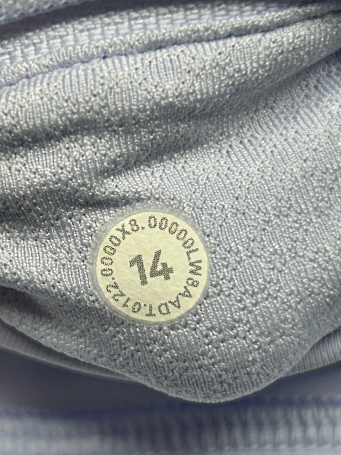 Lululemon Pace Rival Mid-Rise Skirt Size 14 Pastel Blue