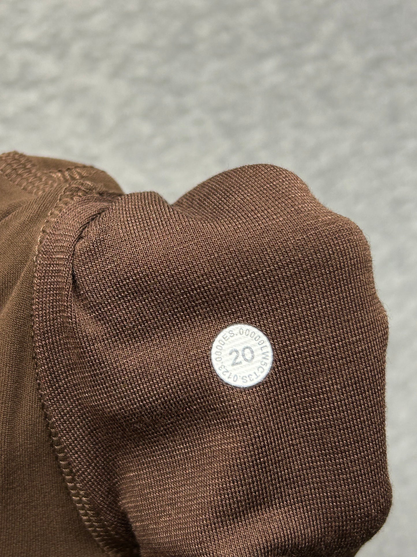 Lululemon Align High-Rise Pant 25" Size 20 Roasted Brown