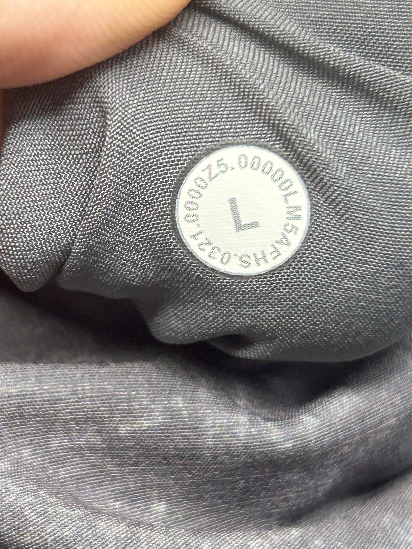Lululemon License To Train Pant 29" Size Large Gravel Dust Asphalt Grey Multi