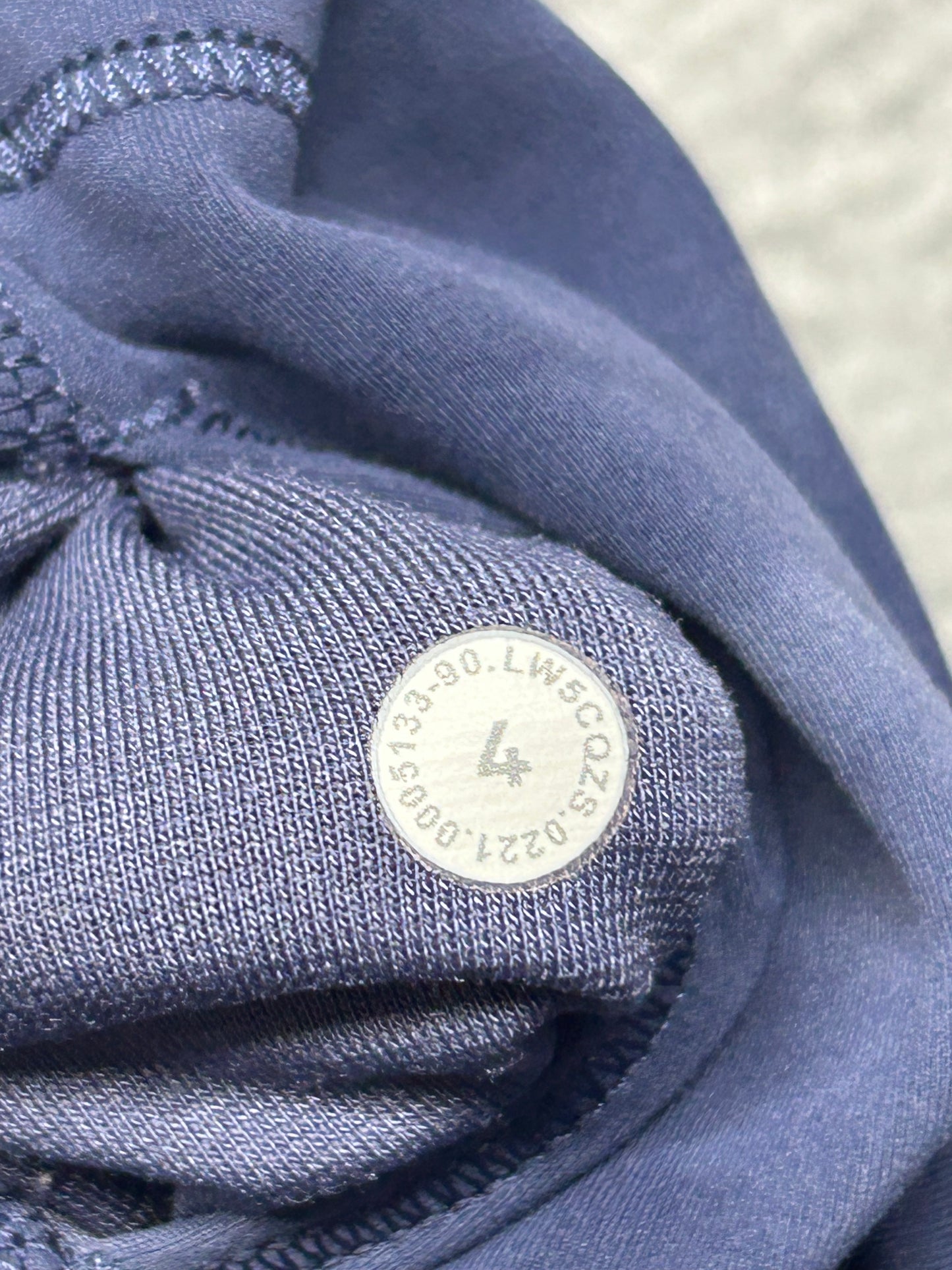 Lululemon Wunder Train High-Rise Tight 25" Size 4 Diamond Dye Shade Naval Blue