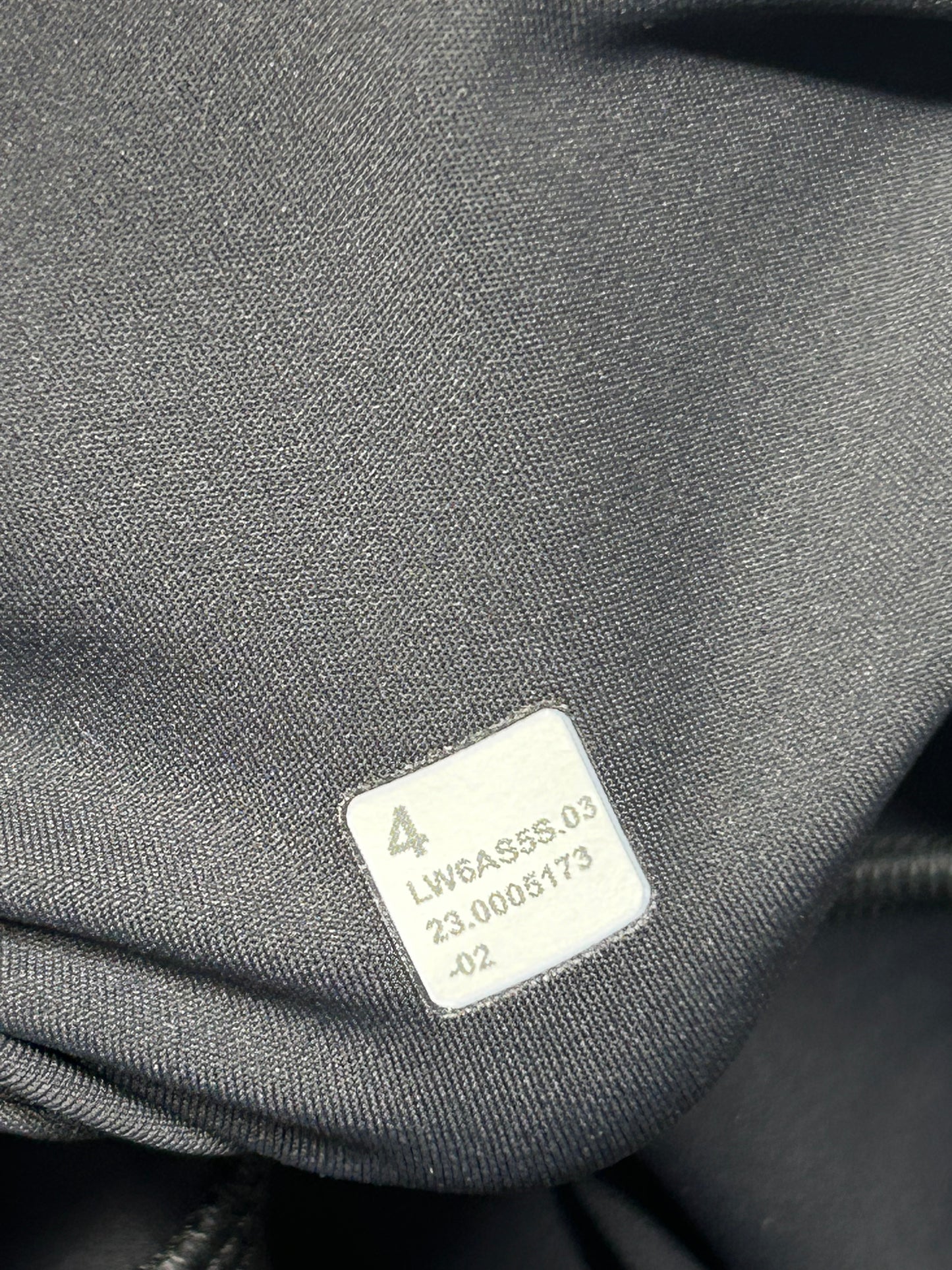 Lululemon Fast and Free High-Rise Crop 19" Size 4 (Square) Graphite Grey