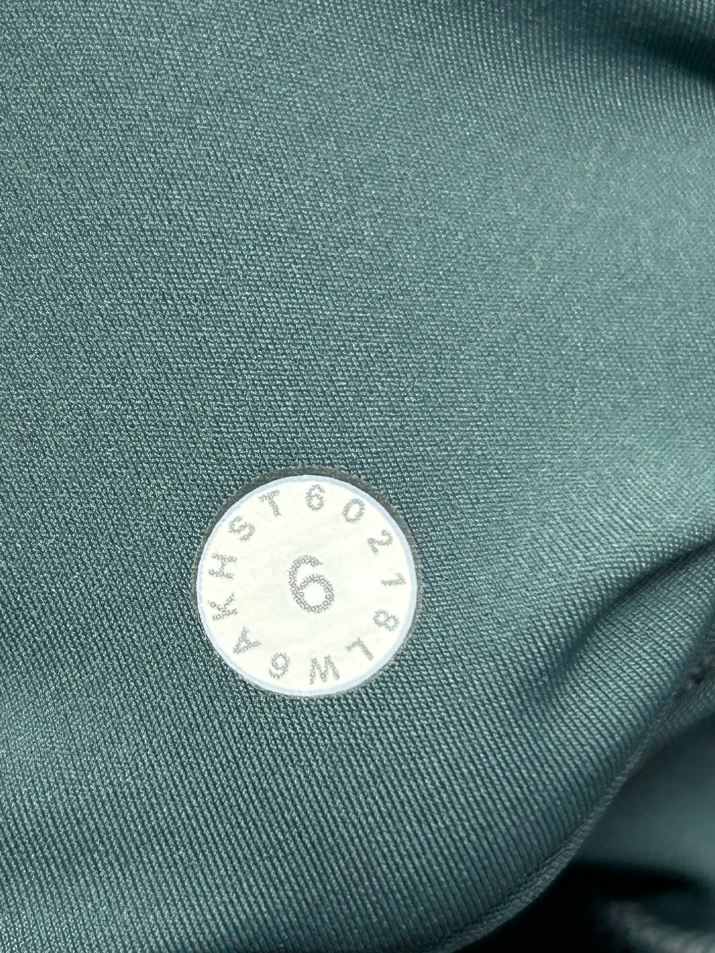 Lululemon Fast & Free Crop II 19" Size 6 Sea Steel