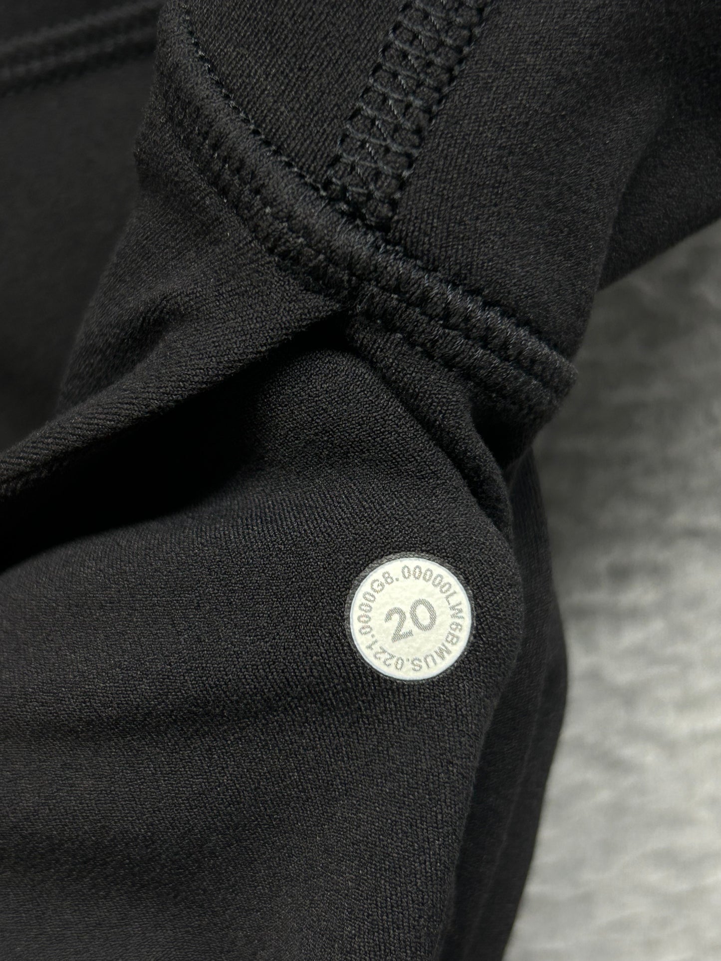 Lululemon Align Super-High-Rise Wide-Leg Crop 23" Size 20 Black