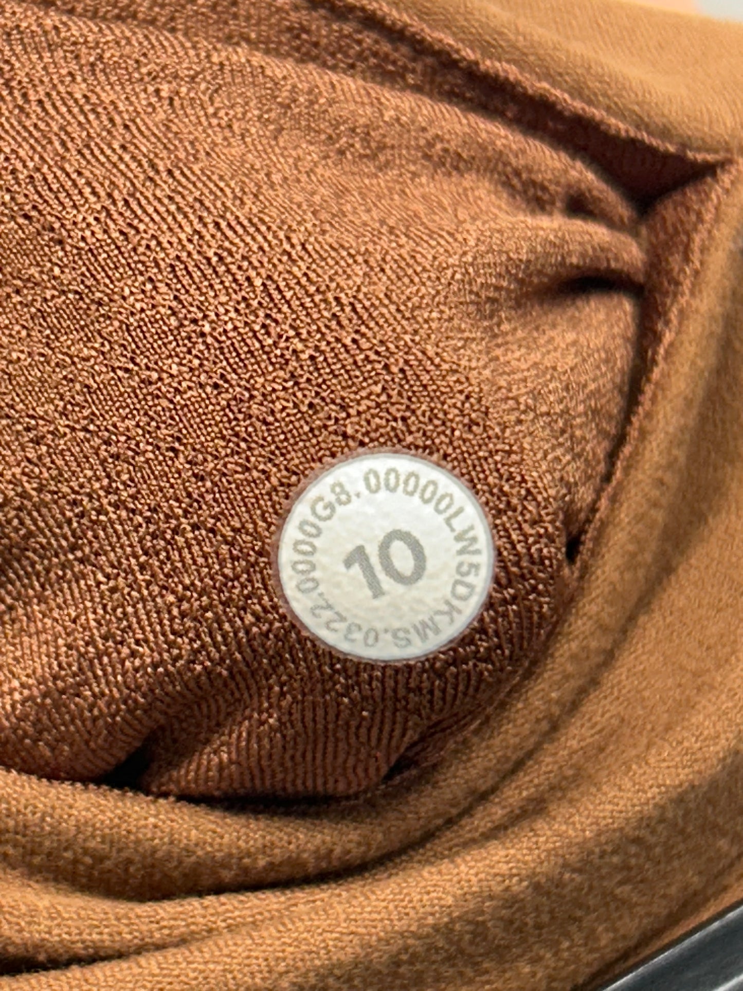 Lululemon Groove Super-High-Rise Flared Pant Nulu Size 10 Roasted Brown