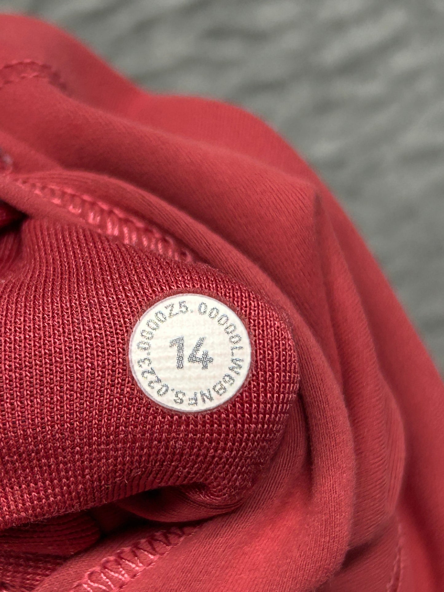 Lululemon Wunder Train High-Rise Crop 23" Size 14 Vintage Rose