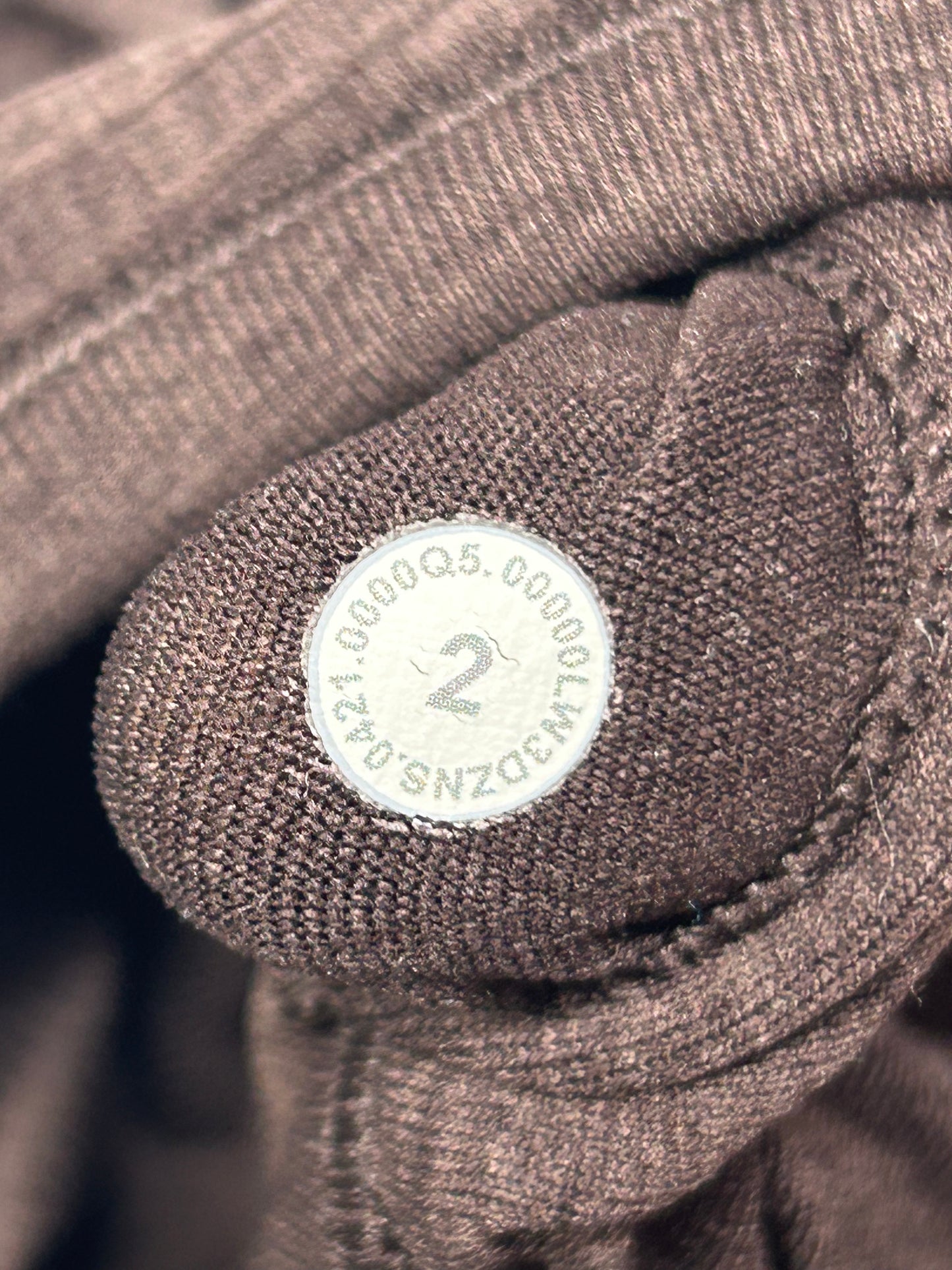 Lululemon Ebb to Street Long Sleeve Shirt Size 2 French Press