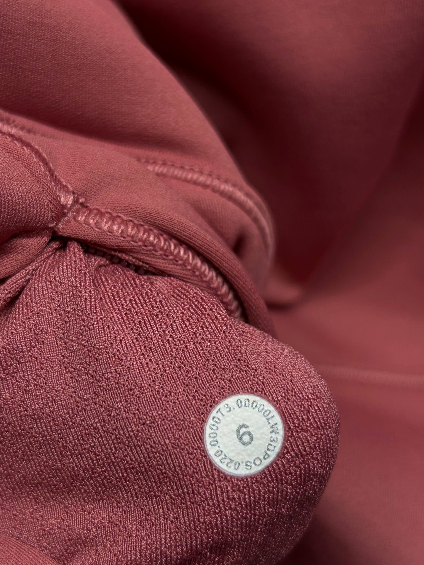 Lululemon Always Alert 1/2 Zip Size 6 Pink