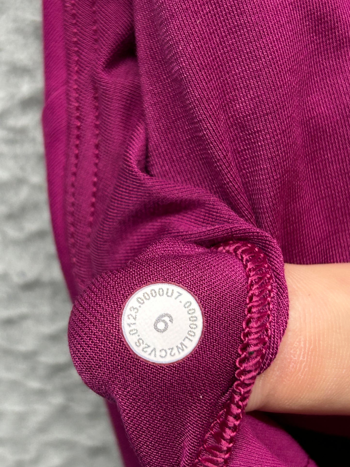 Lululemon Wunder Train Longline Bra Size 6 Magenta Purple