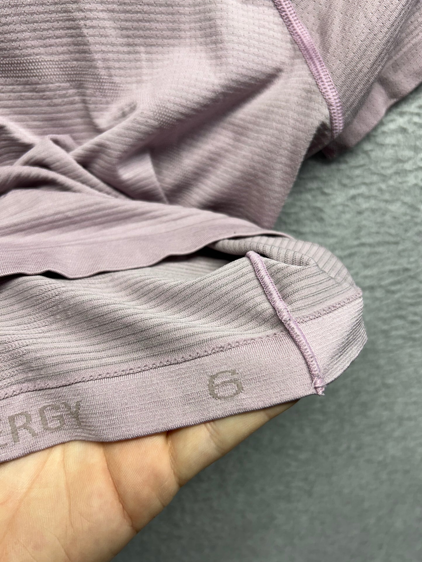 Lululemon Swiftly Tech Cropped Long-Sleeve Shirt 2.0 Size 6 Pink