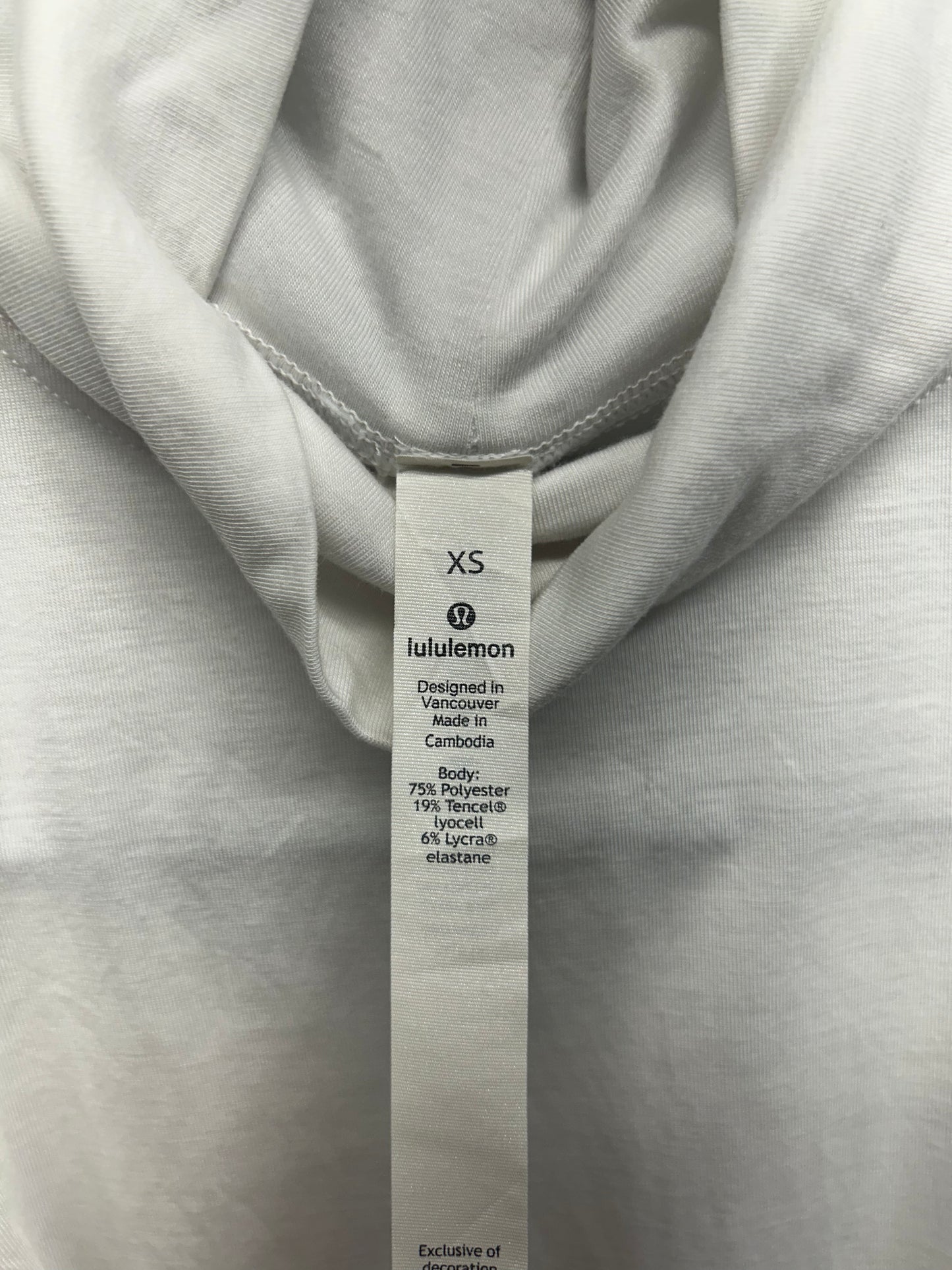 Lululemon See The Horizon Tank Size XS (2) White