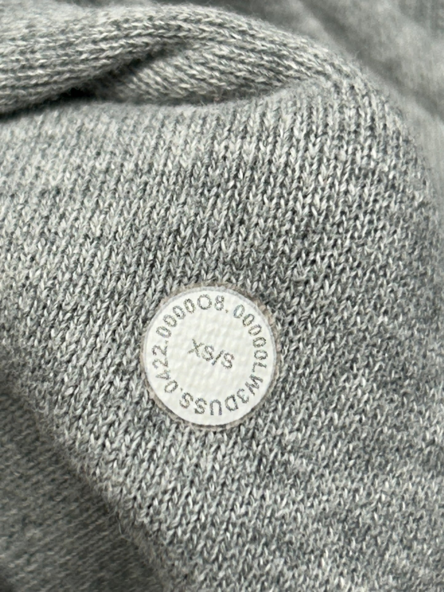 Lululemon Scuba Oversized Half-Zip Hoodie Size XS/S Heathered Core Medium Grey