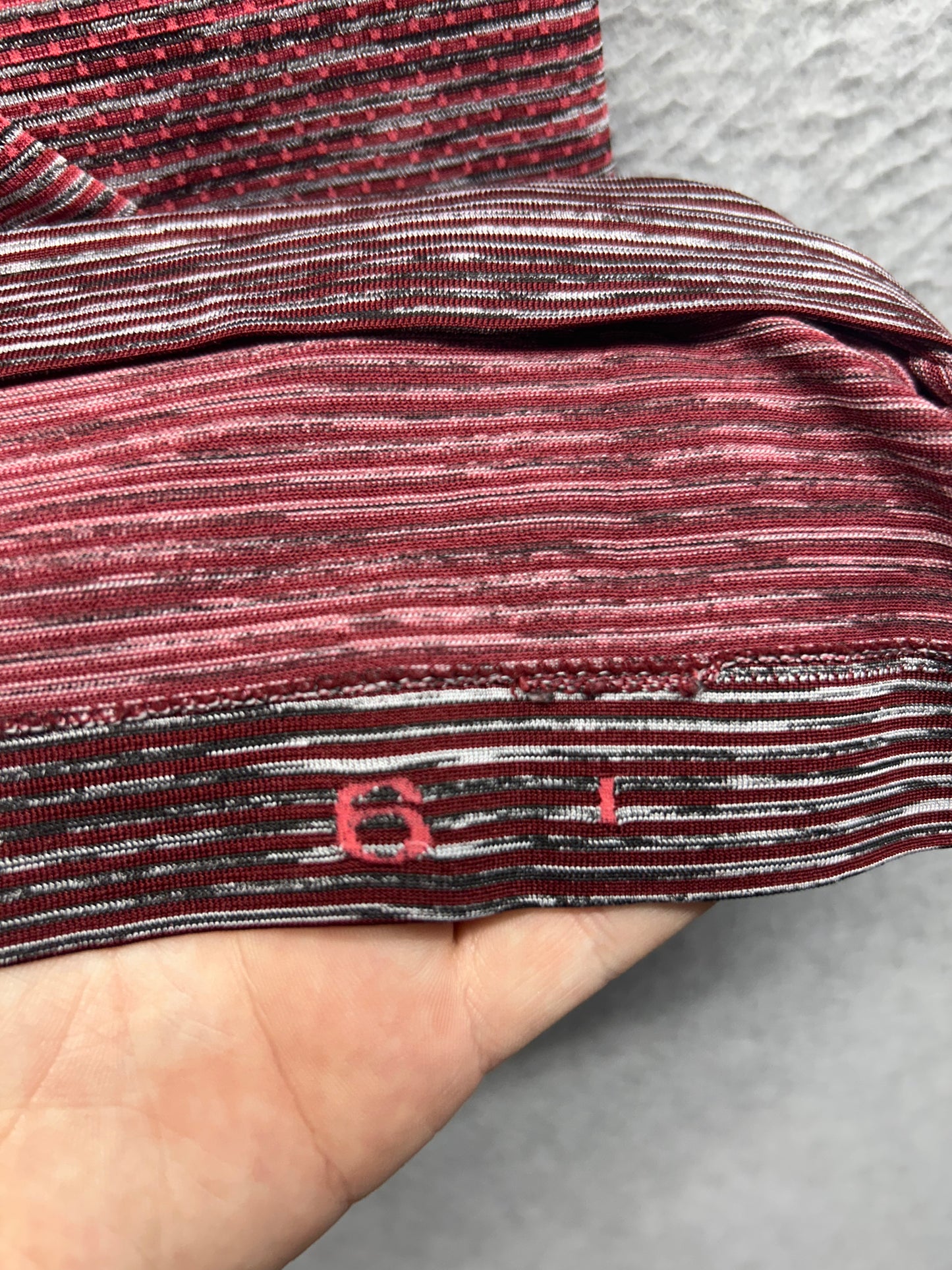 Lululemon Swiftly Tech Racerback Size 6 Red Alert