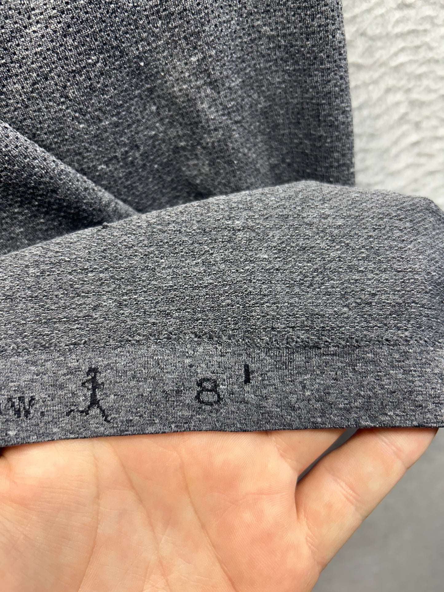 Lululemon Swiftly Tech Racerback Size 8 Heathered Dark Slate