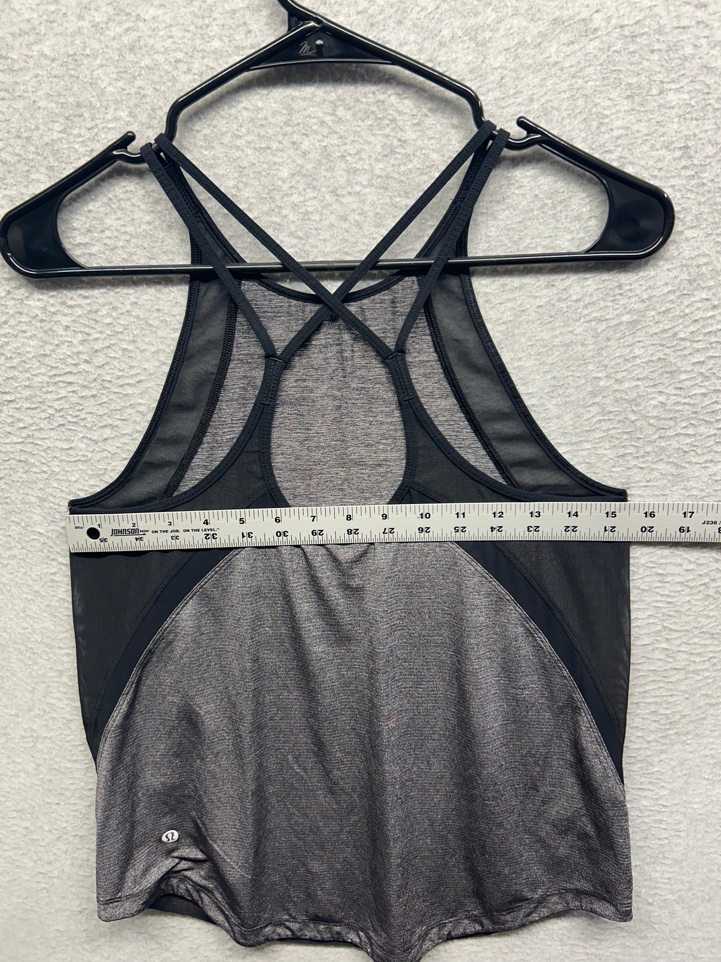 Lululemon Run Off-Route Tank Size 8 Gray