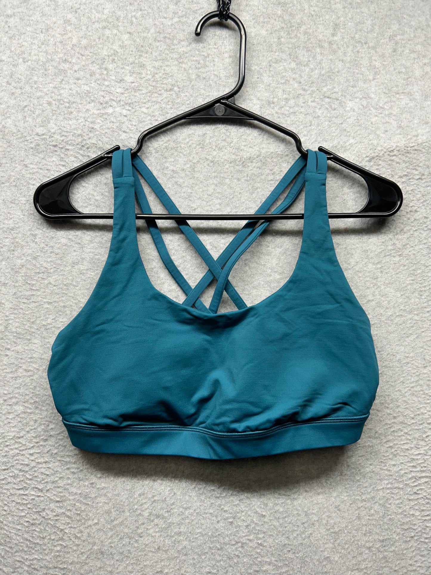 Lululemon Energy Bra Bermuda Teal Size 10