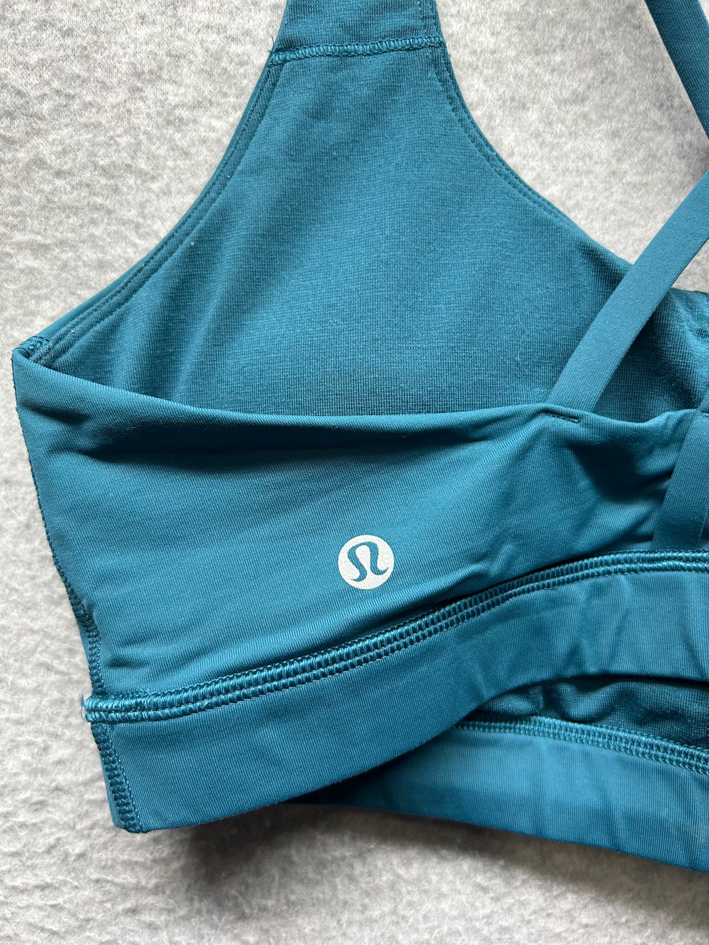 Lululemon Energy Bra Bermuda Teal Size 10