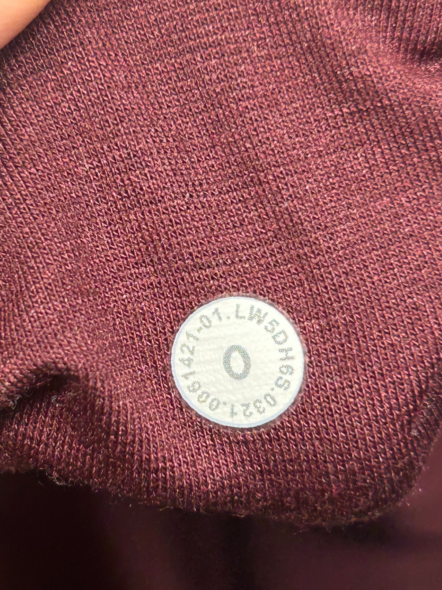 Lululemon Align Jogger 28" Size 0 Red Merlot