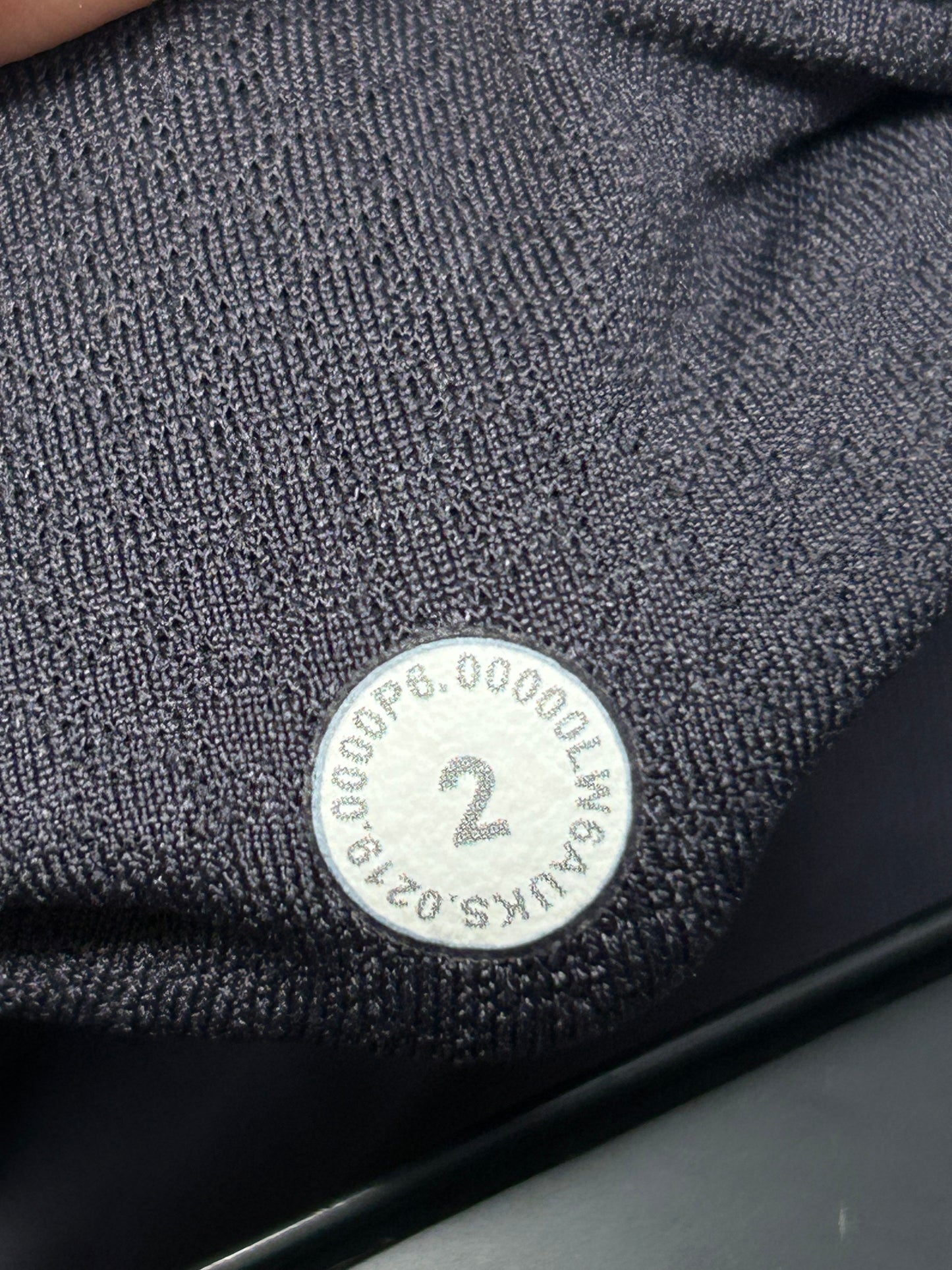 Lululemon Wunder Under Crop 21" Lace Size 2 Moonwalk