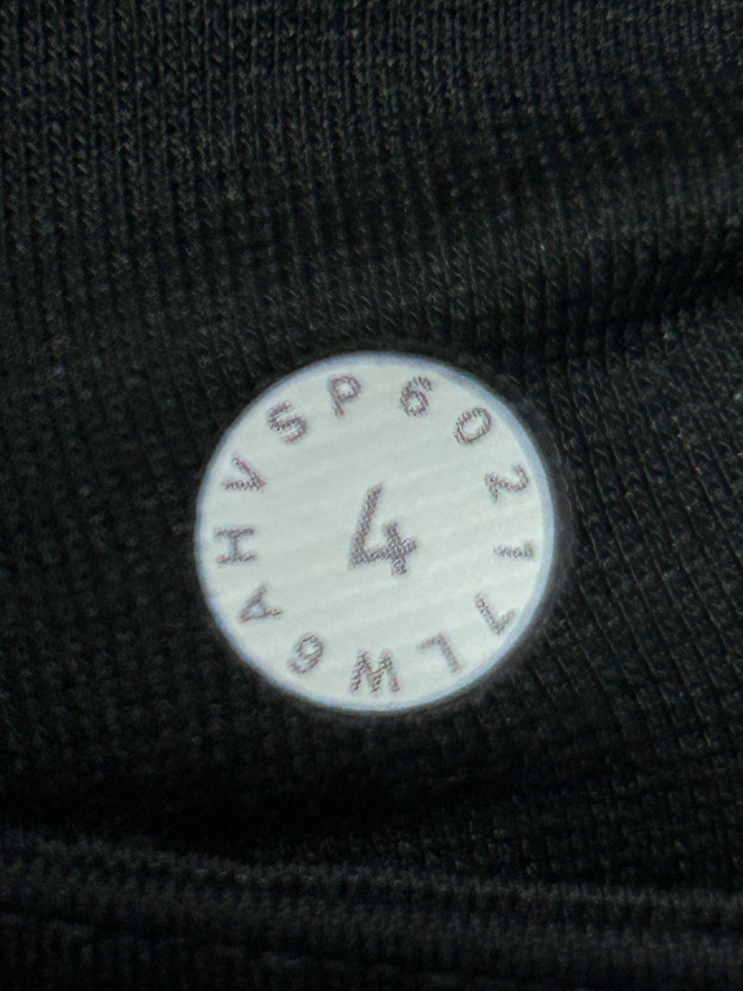 Lululemon Train Times Crop 17" Size 4 Heathered Black