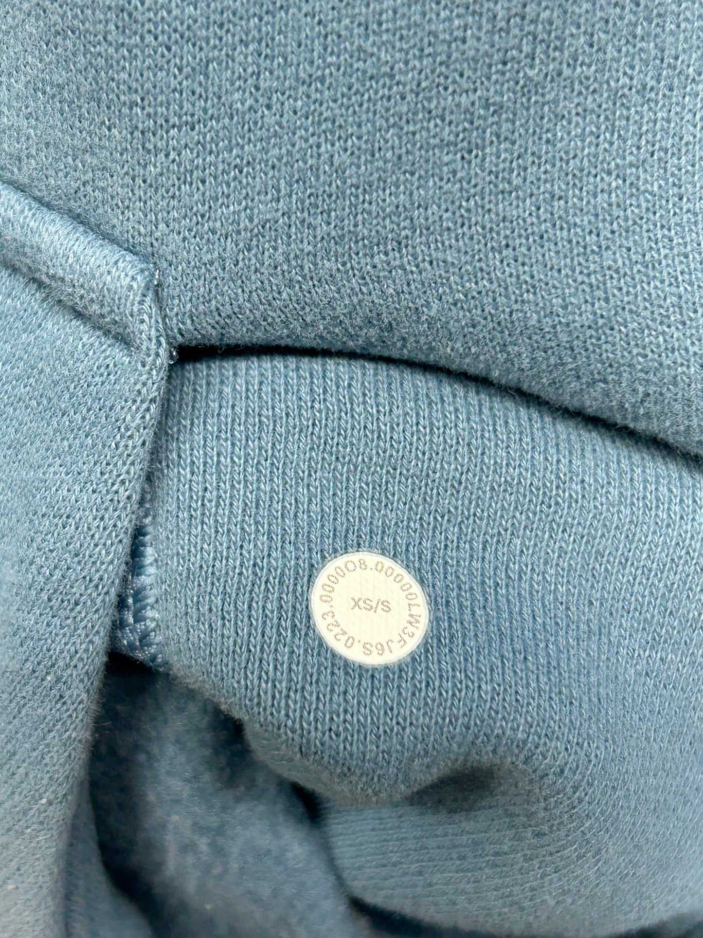 Lululemon Scuba Oversized Funnel Neck Half Zip Size XS/S Utility Blue