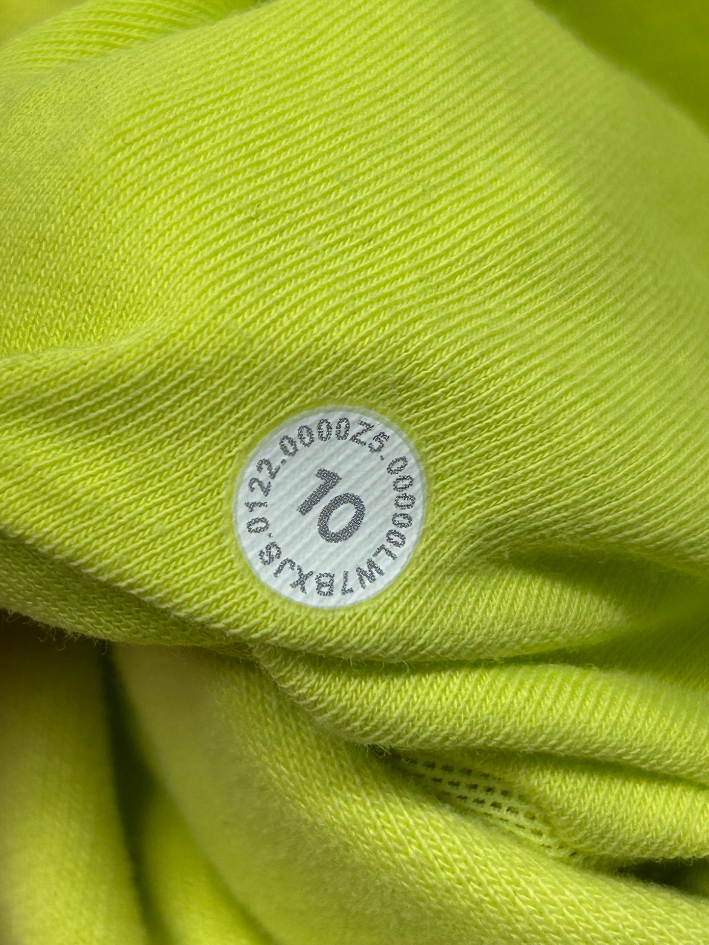 Lululemon Loungeful High-Rise Short 7" Size 10 Electric Lemon